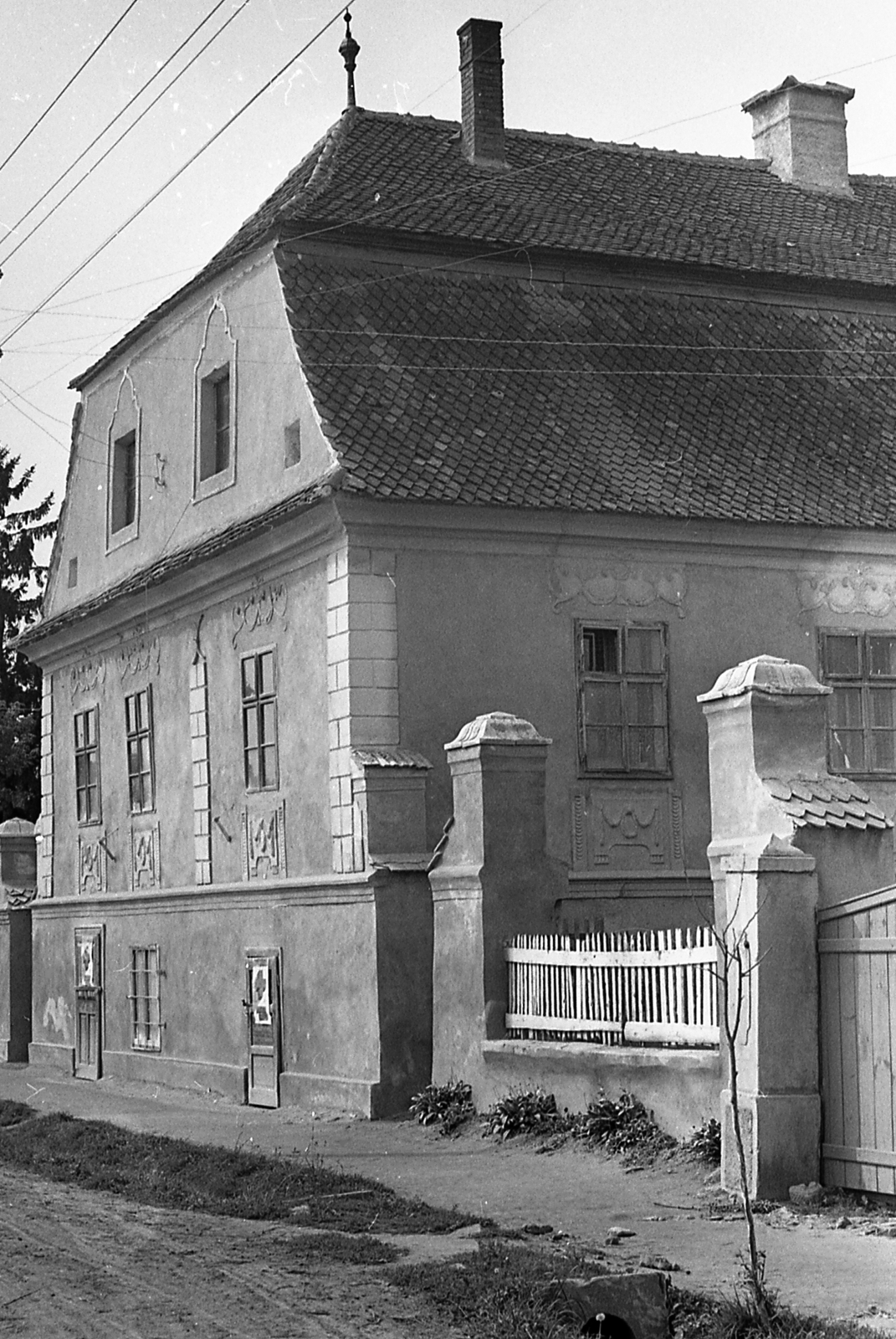 Románia,Erdély, Illyefalva, Séra-kúria., 1971, Piarista Levéltár/Holl Béla, Fortepan #56947