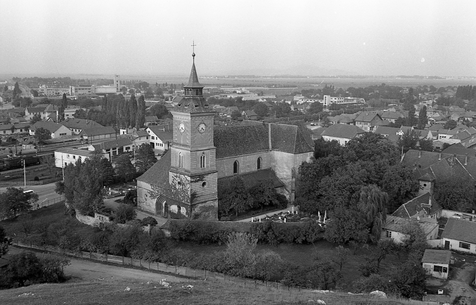 Romania,Transylvania, Brașov, Szent Bertalan templom., 1971, Piarista Levéltár/Holl Béla, Fortepan #56956
