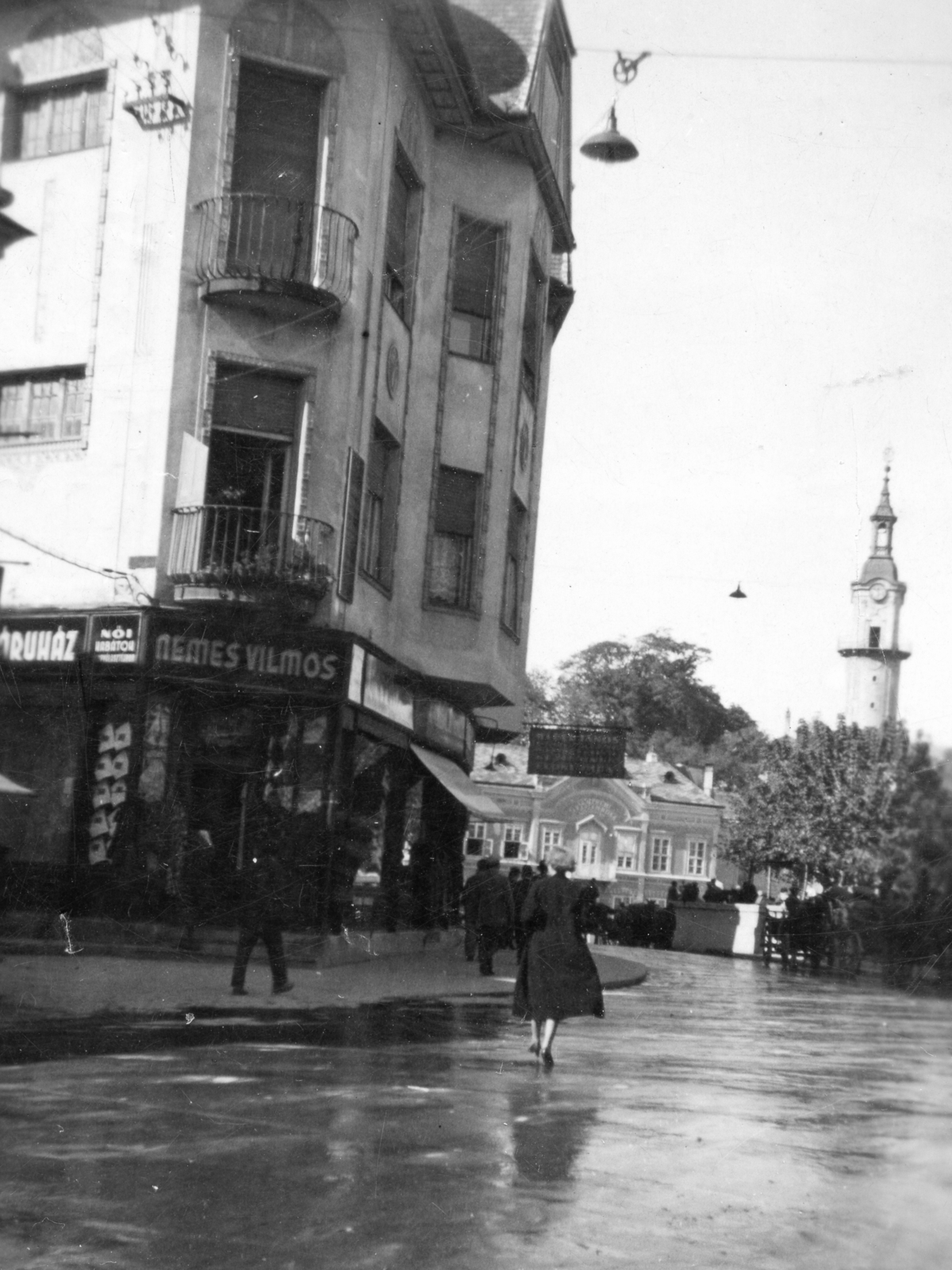 Hungary, Veszprém, Óváros tér, 1938, Karabélyos Péter, Fortepan #57486