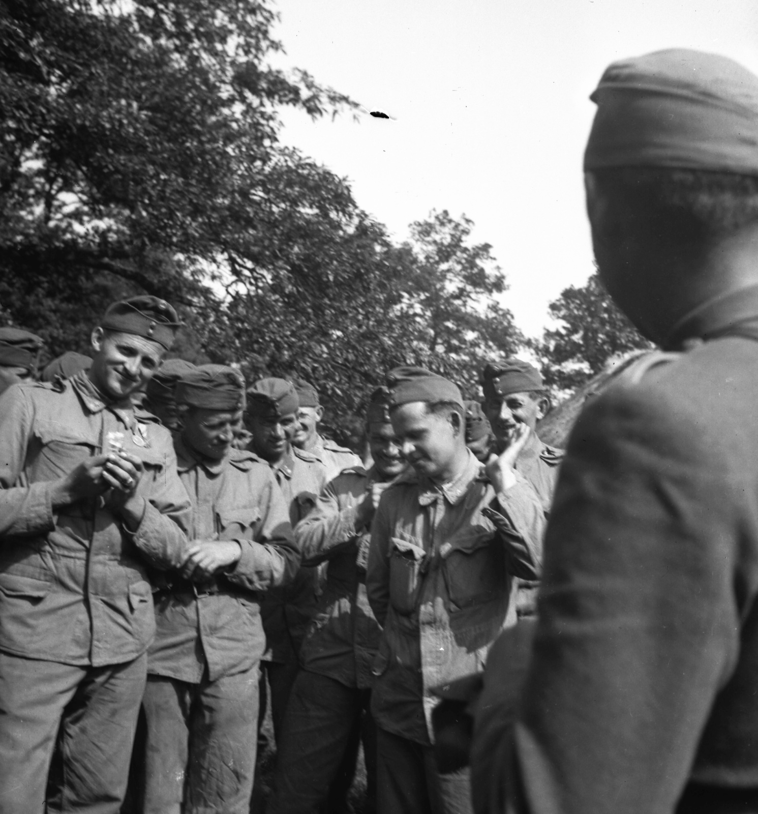 1942, Kollányi Ágoston, second World War, soldier, Fortepan #57525