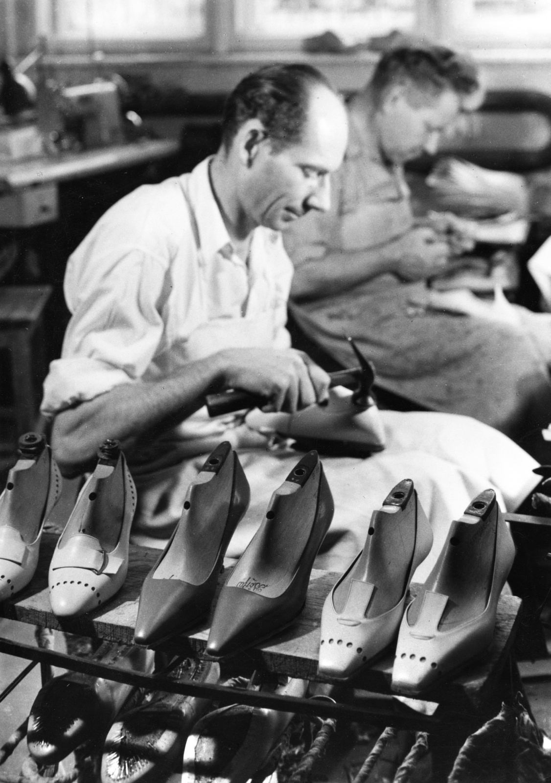 1961, Fortepan, shoe, Fortepan #57634