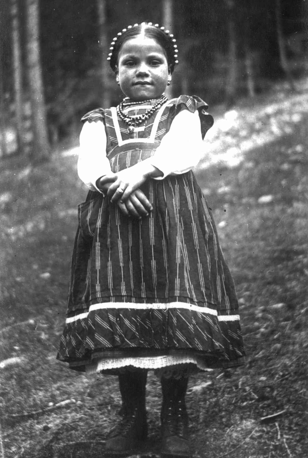 1919, Roberto Urban, folk costume, Fortepan #57745