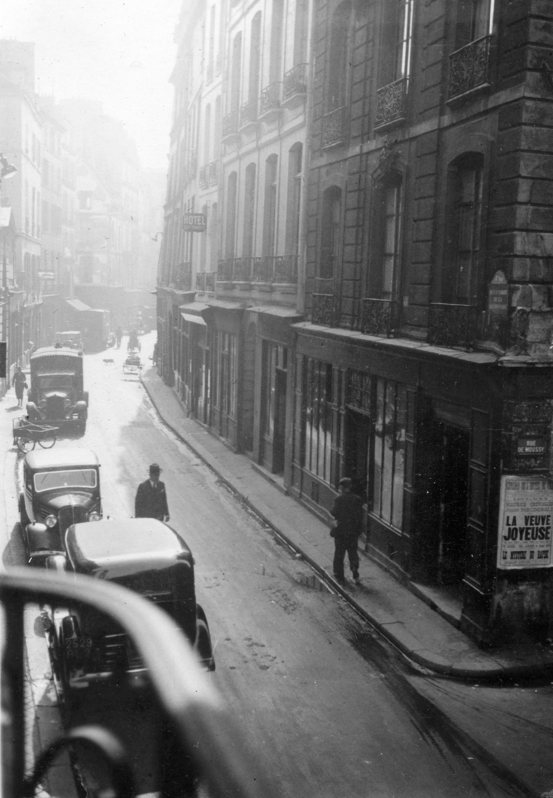 France, Paris, Rue Sainte-Croix de la Bretonnerie, jobbra a Rue de Moussy torkolata., 1937, Fortepan/Album062, Fortepan #58050