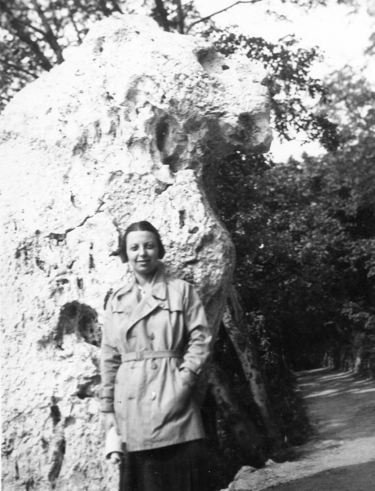 Magyarország, Budapest II., Kecske-hegy, Glück Frigyes út, Oroszlán-szikla., 1935, Budapest, Fortepan #58061