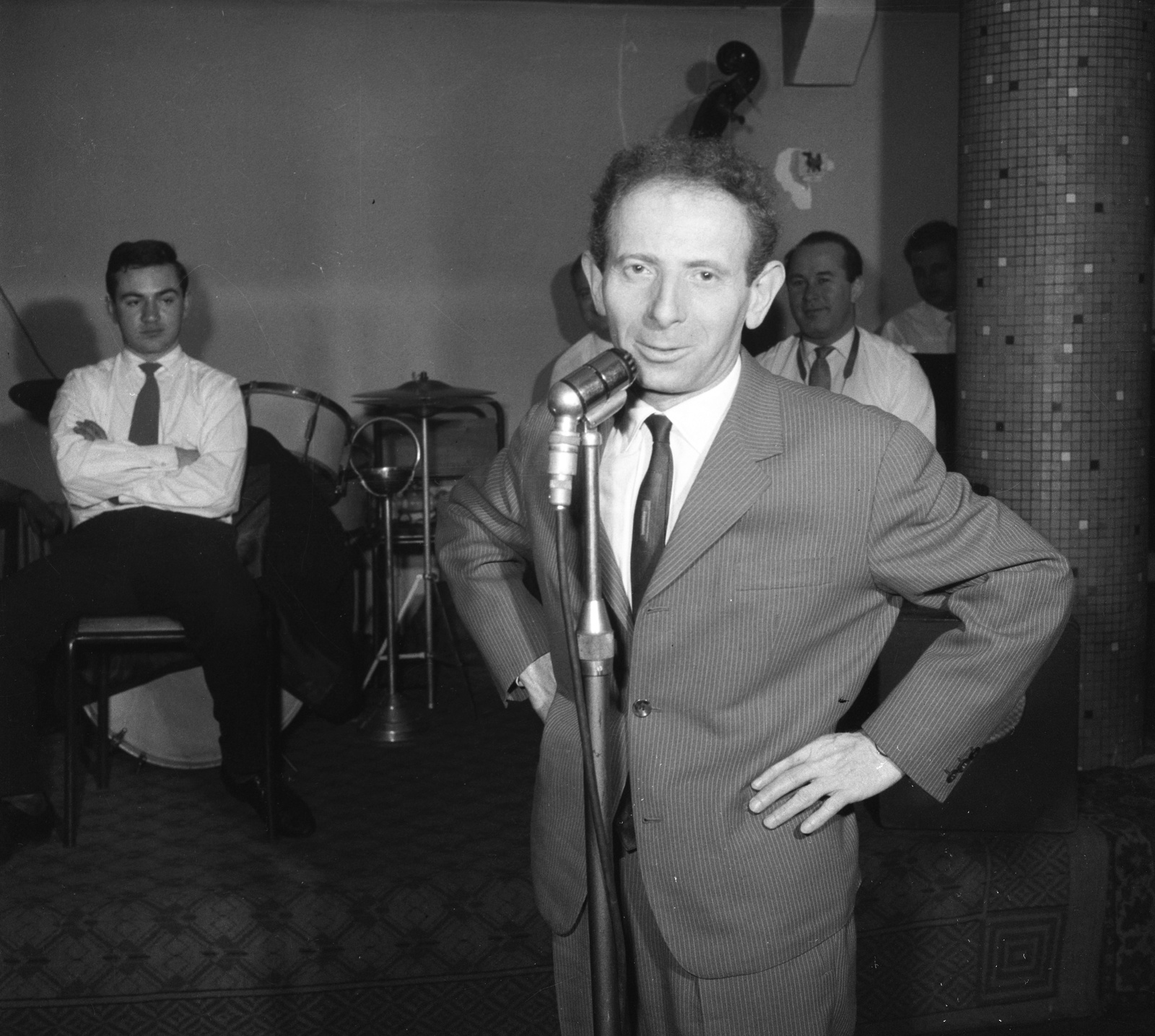 Magyarország, Kabos László színművész., 1963, Nagy Gyula, Fortepan #58505