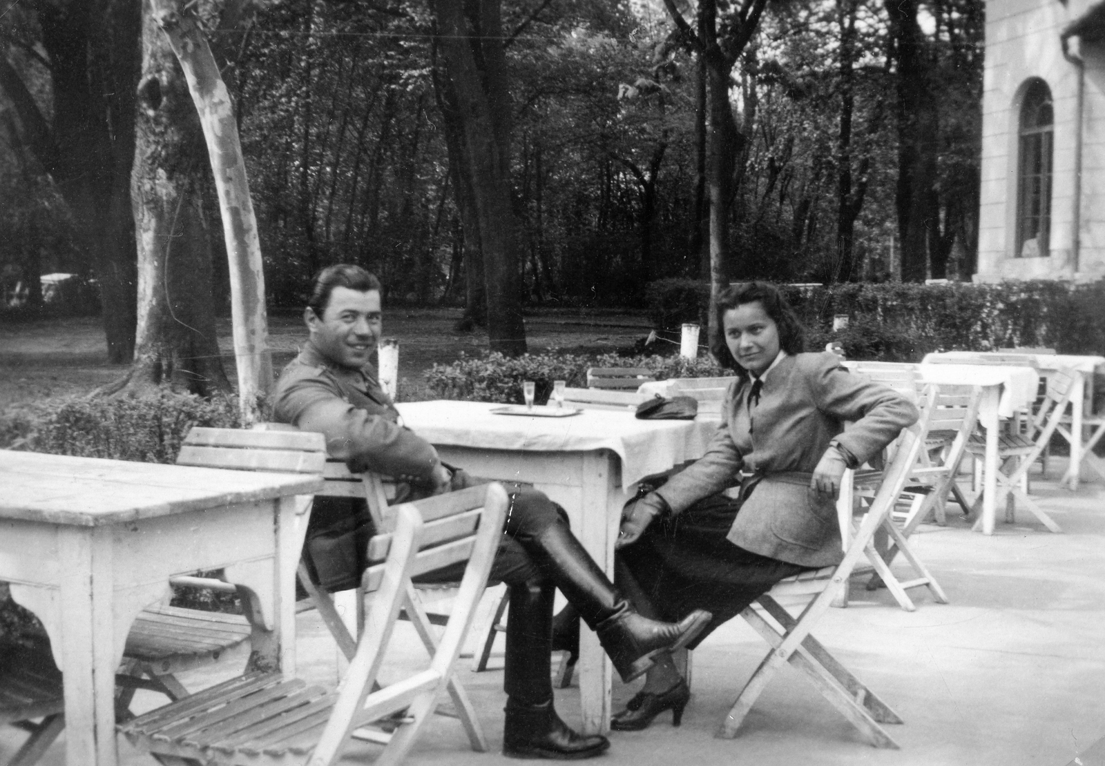 1941, Orosz Heléna, boots, Fortepan #58663