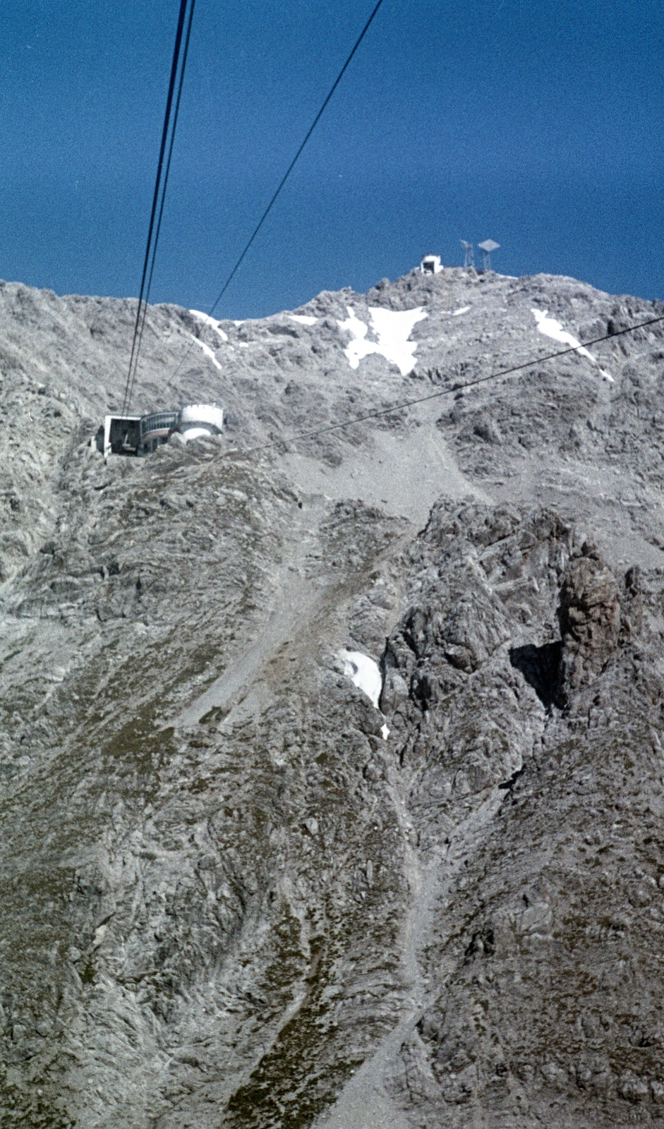 1966, Herbály István, colorful, cableway, Fortepan #58911
