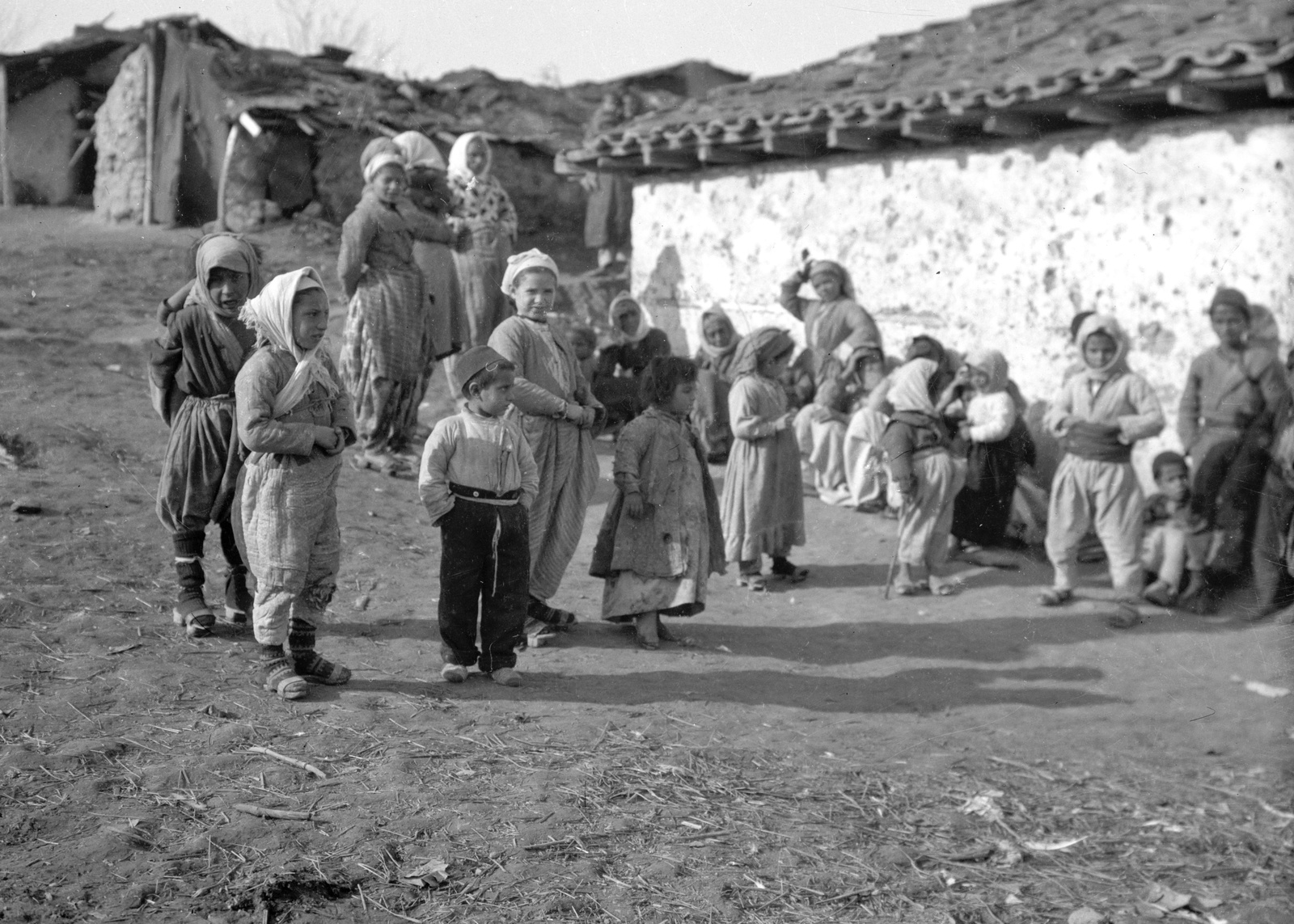 1915, Németh Tamás, Urai Dezső, First World War, kids, Fortepan #59169