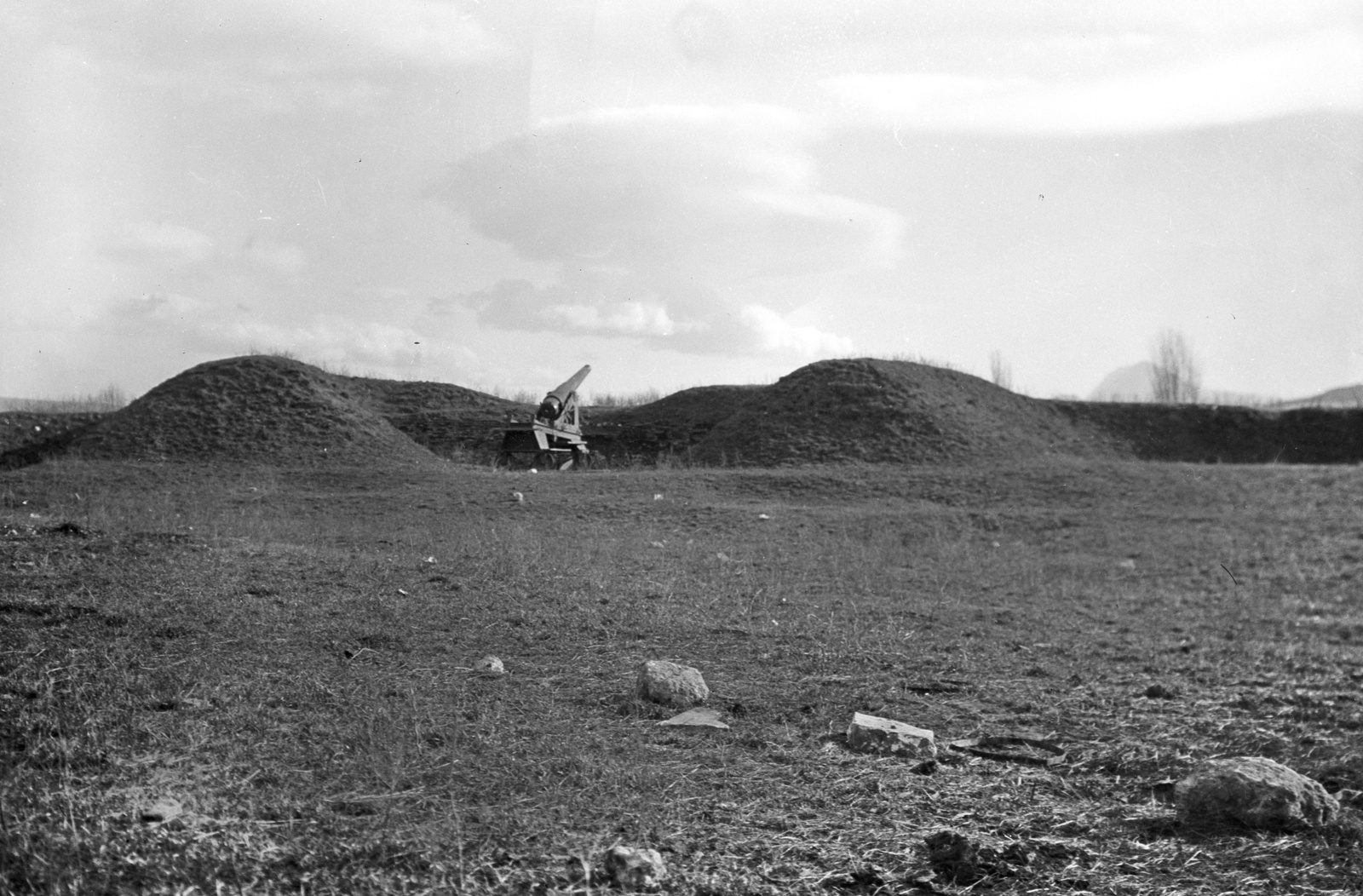 1915, Németh Tamás, Urai Dezső, First World War, cannon, Fortepan #59248