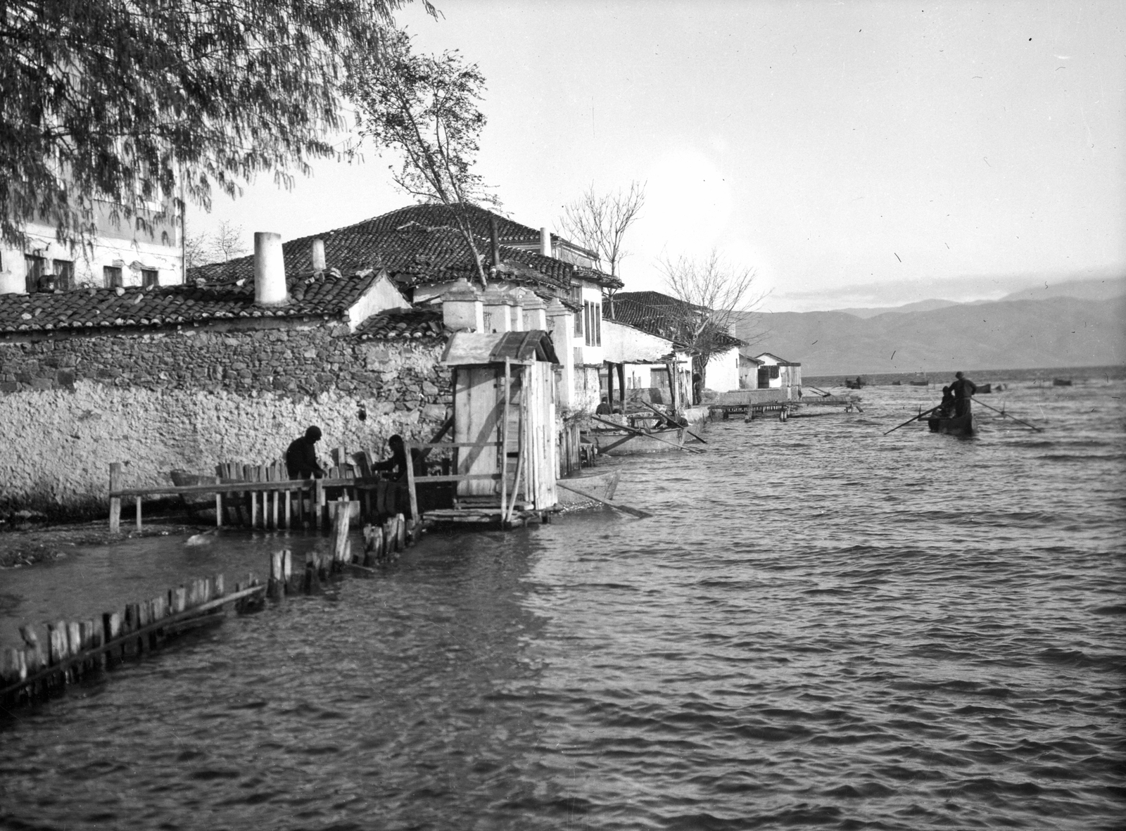 1915, Németh Tamás, Urai Dezső, ship, lake, Fortepan #59295