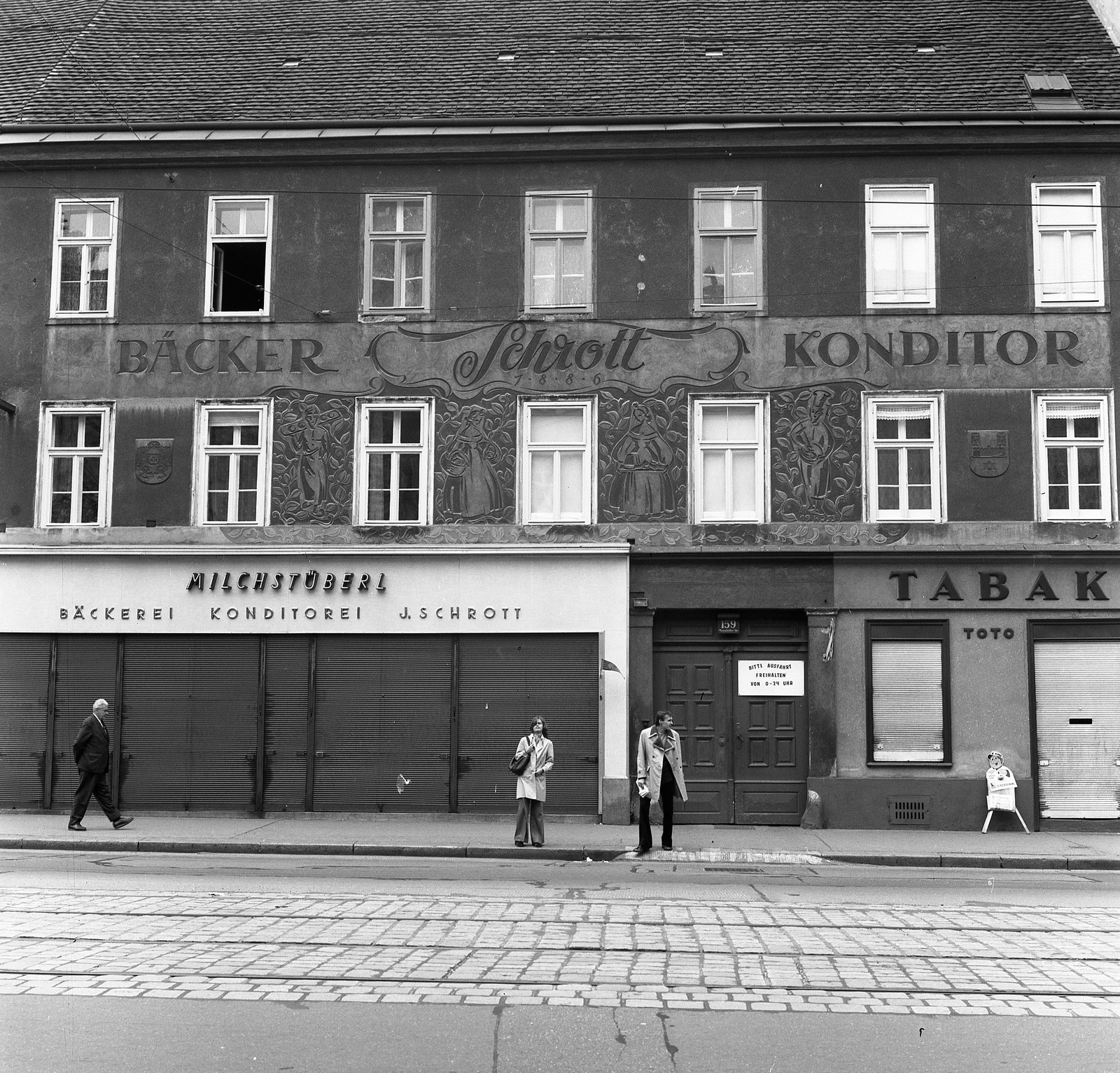 Austria, Vienna, Mariahilfer Strasse 159., 1975, Nagy Gyula, Fortepan #60078
