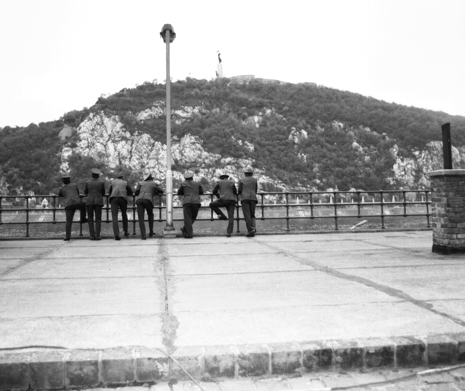 Hungary, Budapest V., Belgrád rakpart, szemben a Gellért-hegy., 1978, Krantz Károly, Budapest, Fortepan #60747