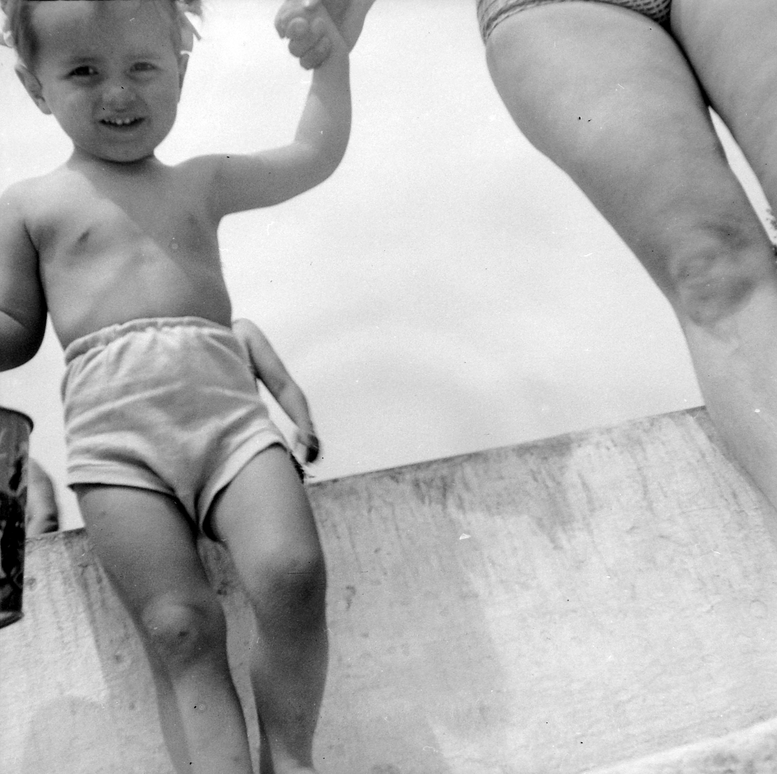 1943, Fortepan, beach, kid, Fortepan #6086