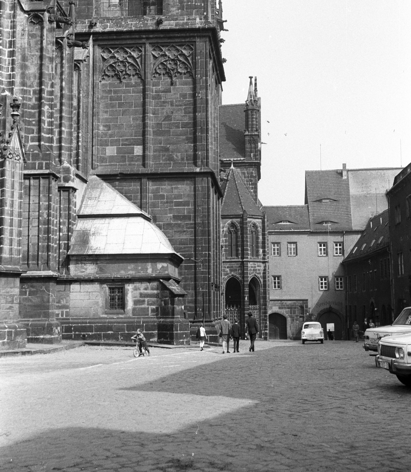 Germany, Meissen, Domplatz., 1971, Lencse Zoltán, GDR, Fortepan #61133