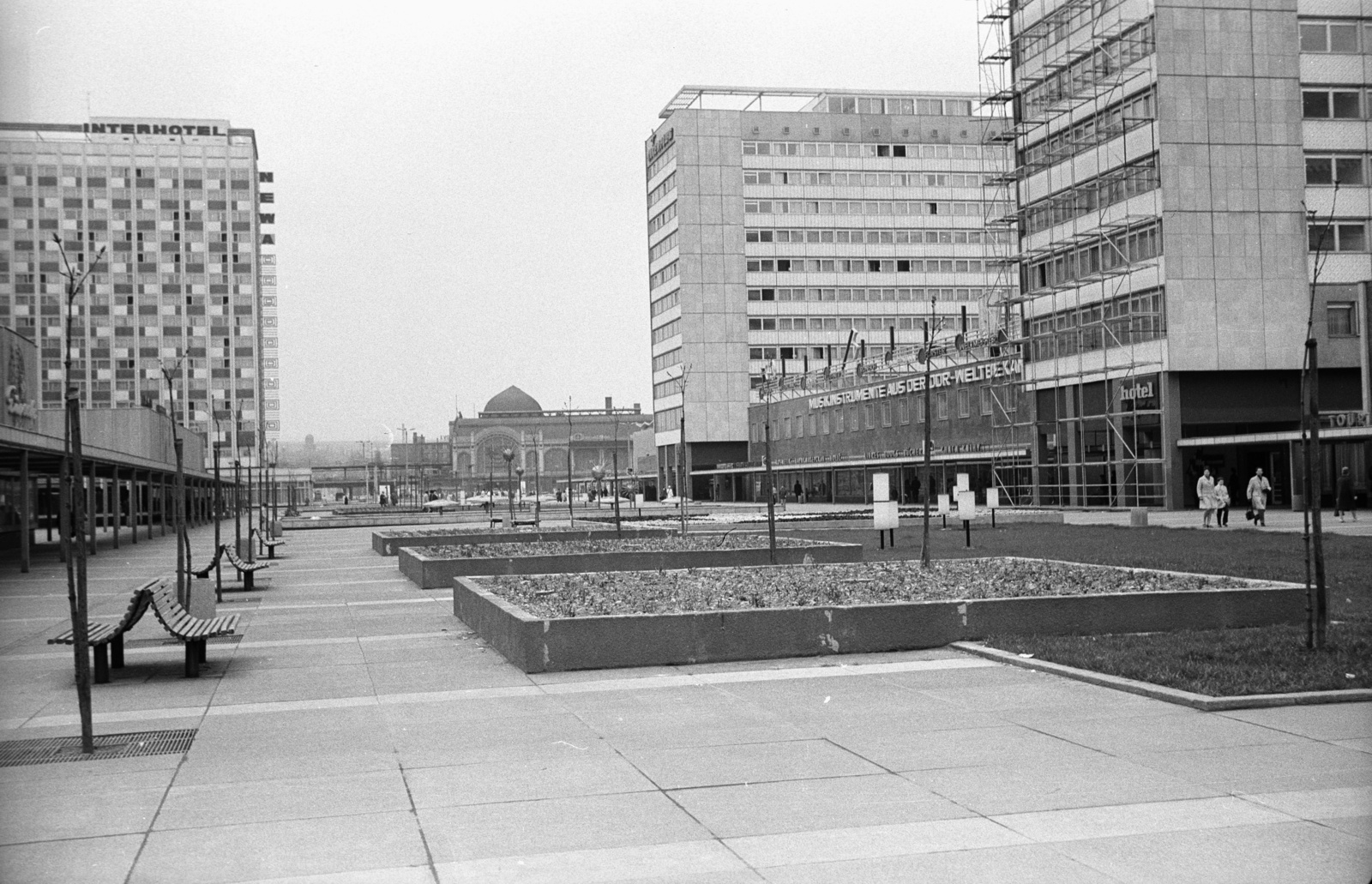 Germany, Dresden, Prager Strasse., 1971, Lencse Zoltán, GDR, Fortepan #61180