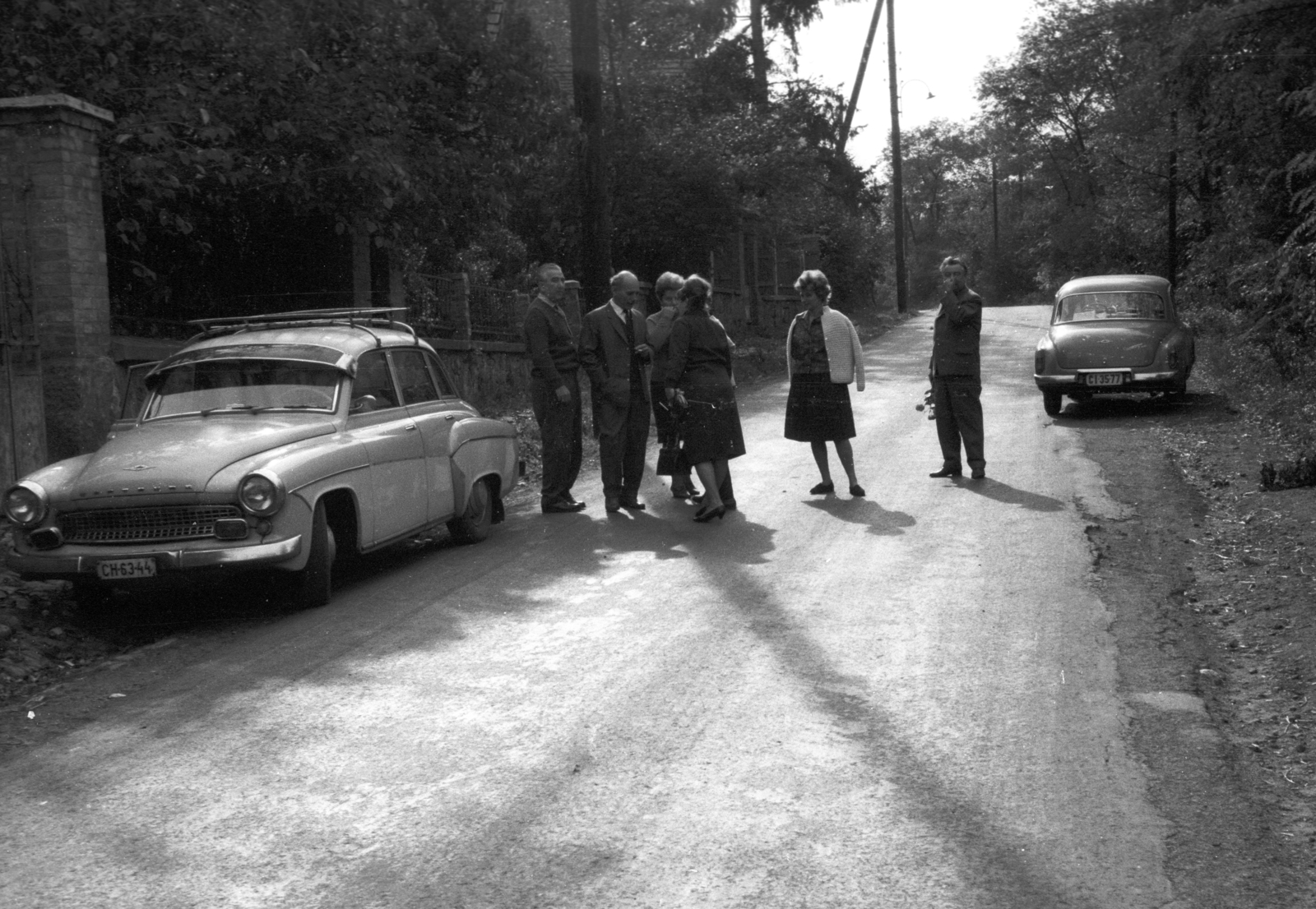 Hungary, Csobánka, Ady Endre utca a Szalóky Sándor utca felé nézve., 1968, Lencse Zoltán, Fortepan #61260