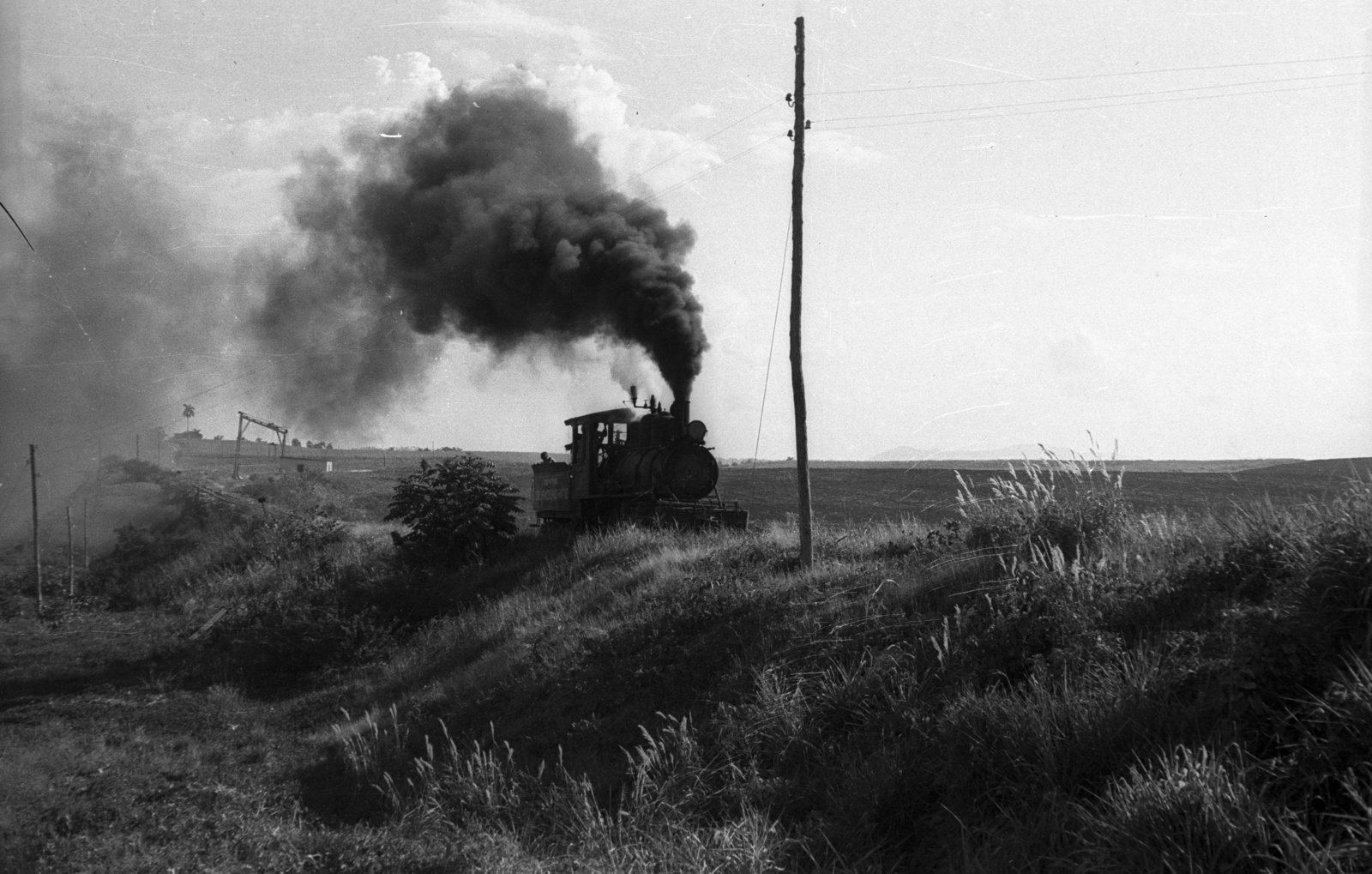 Kuba, Orlando Nodarse cukoripari központ Baldwin gőzmozdonya., 1974, Mészáros Zoltán, gőzmozdony, Fortepan #61560