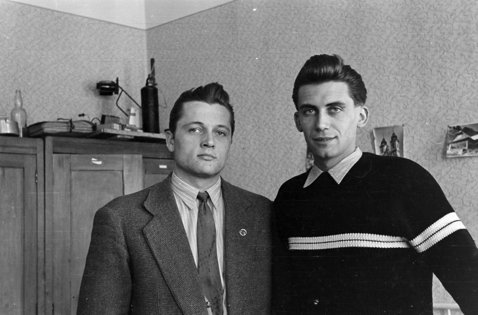 Hungary, Pécs, a Pedagógiai Főiskola (később Pécsi Tudományegyetem) kollégiuma., 1957, Lipovits Károly, student dorm, Fortepan #61773