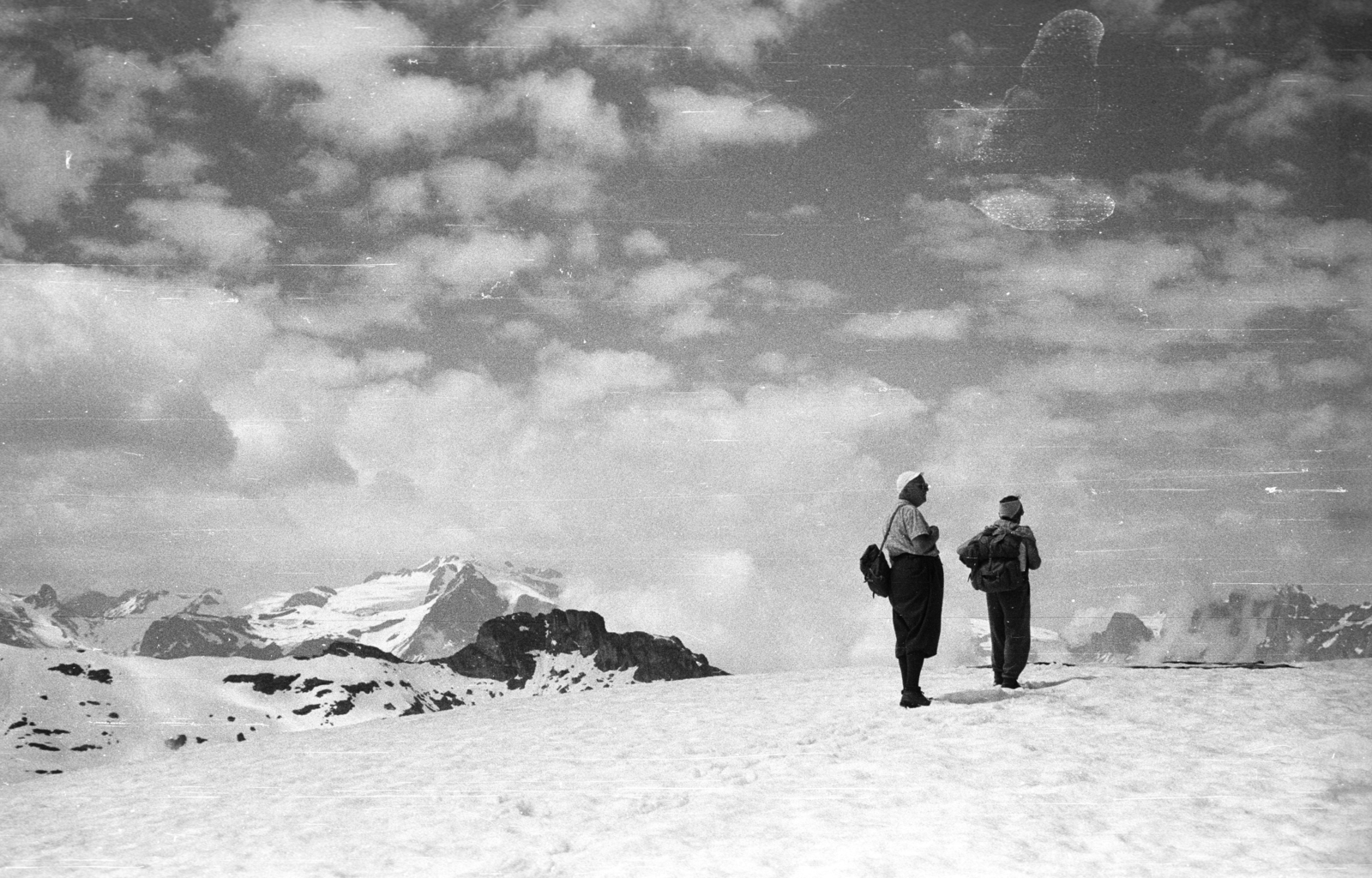 Switzerland, Glarus Alpok, kilátás a Leglerhütte menedékháztól., 1966, A R, Fortepan #62010