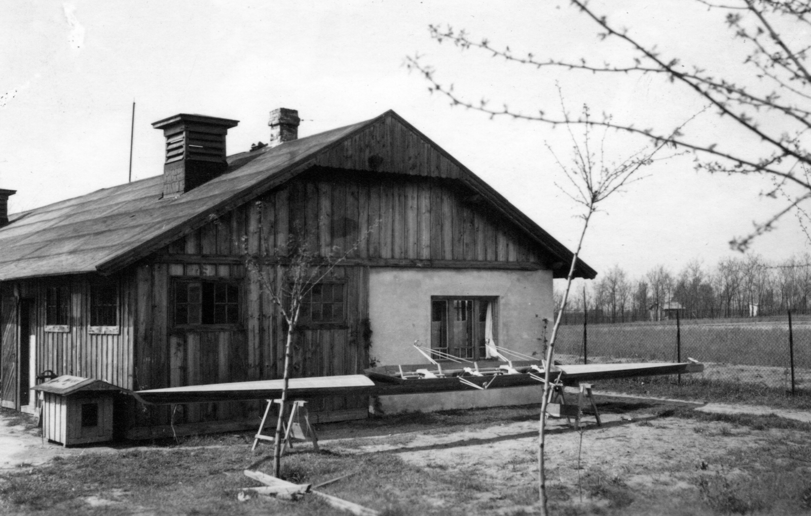 1931, A R, boat, dog house, Fortepan #62160