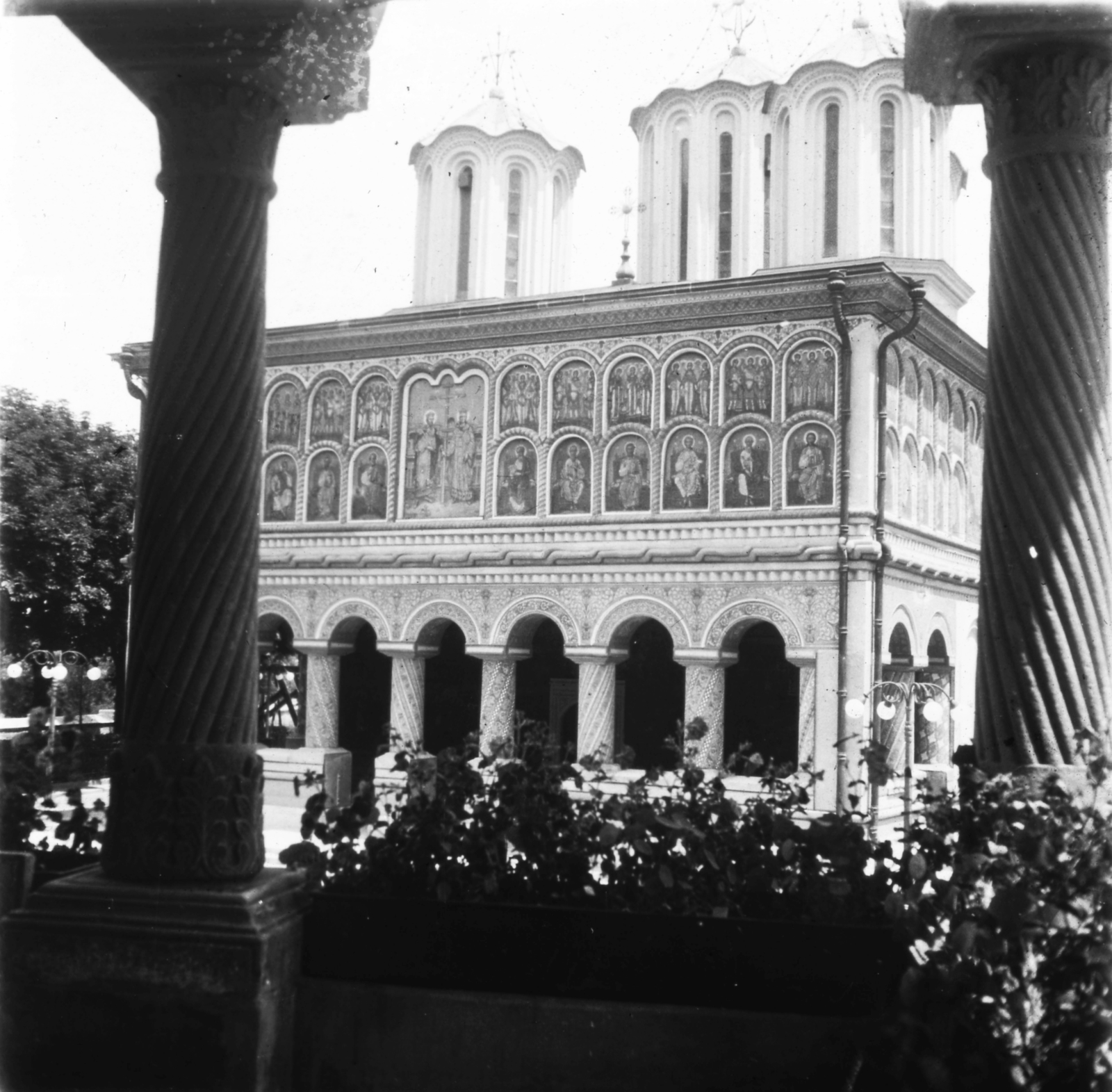 Romania, Bucharest, Patriarchális székesegyház., 1936, Lajtai László, church, fresco, Eastern Orthodox Church, Fortepan #62593