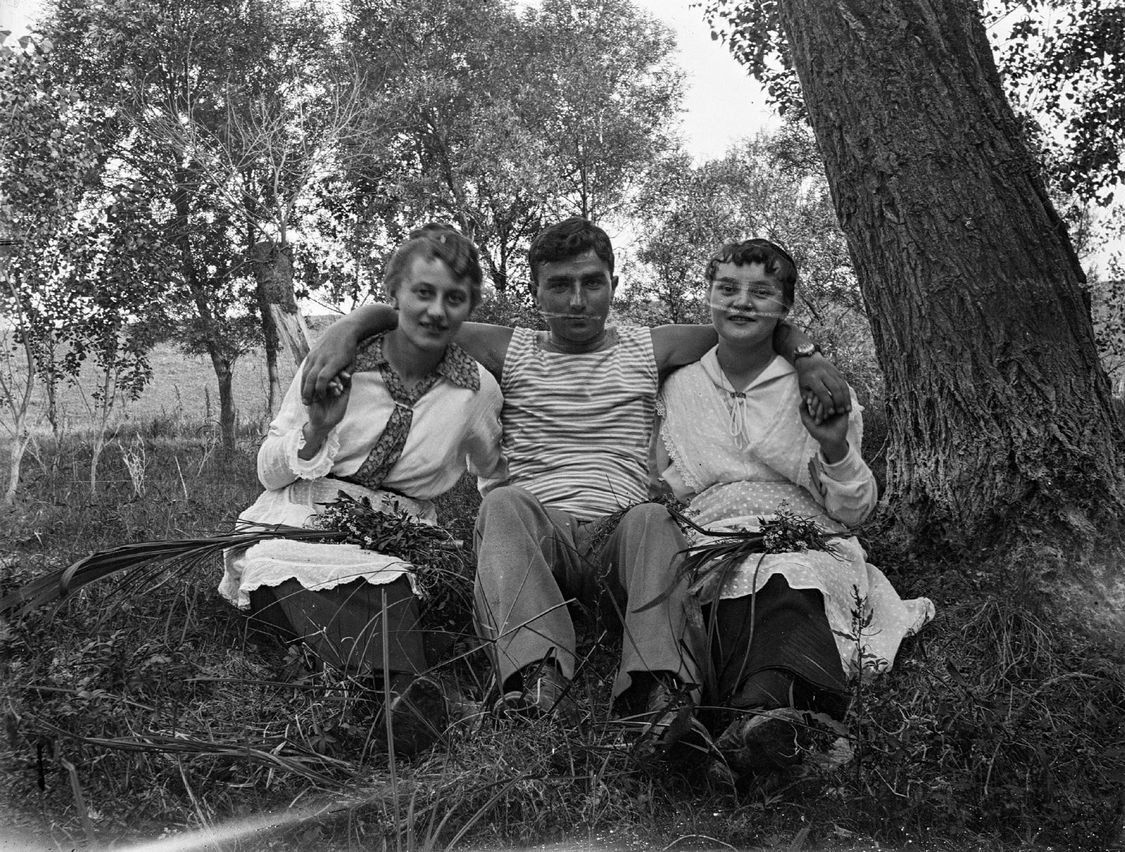 1916, Veszprém Megyei Levéltár/Klauszer, bouquet, Fortepan #62671