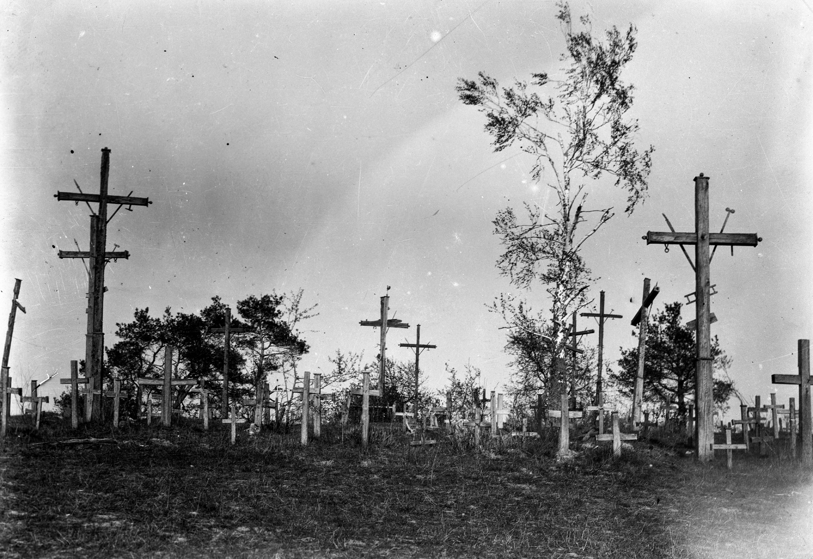 1915, Veszprém Megyei Levéltár/Klauszer, First World War, cemetery, grave, war grave, Fortepan #62732