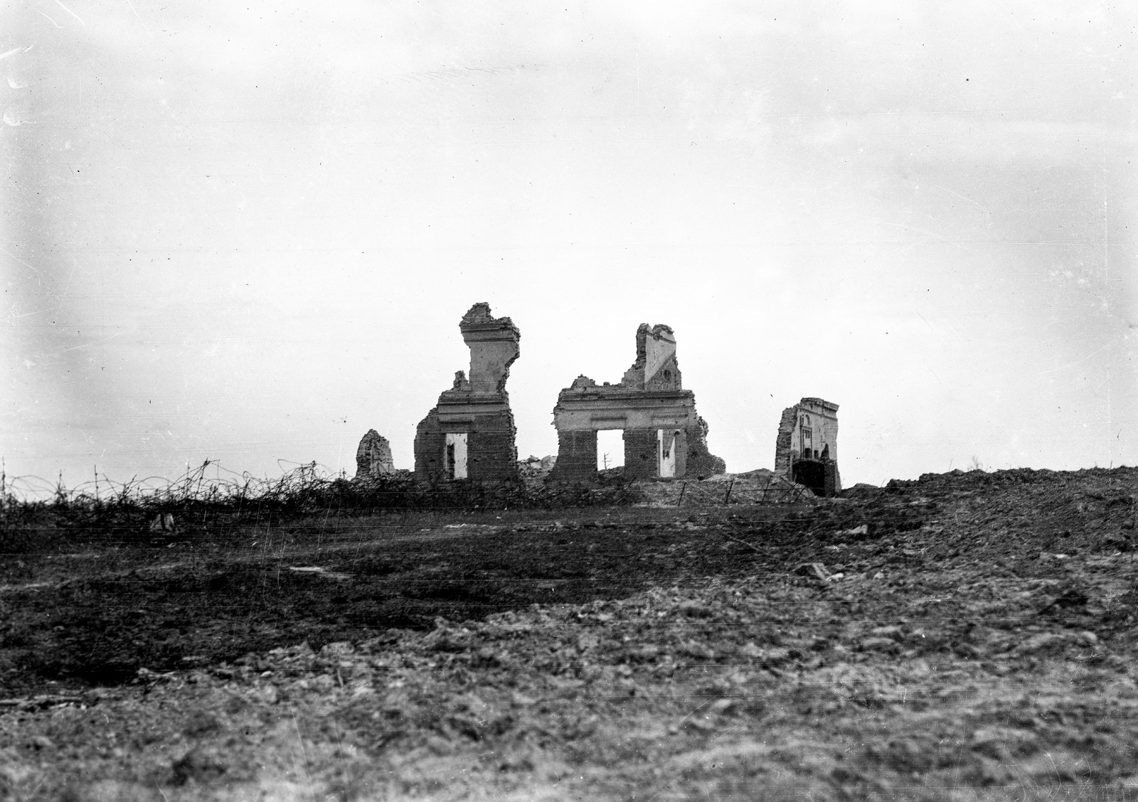 1915, Veszprém Megyei Levéltár/Klauszer, első világháború, épületkár, Fortepan #62737