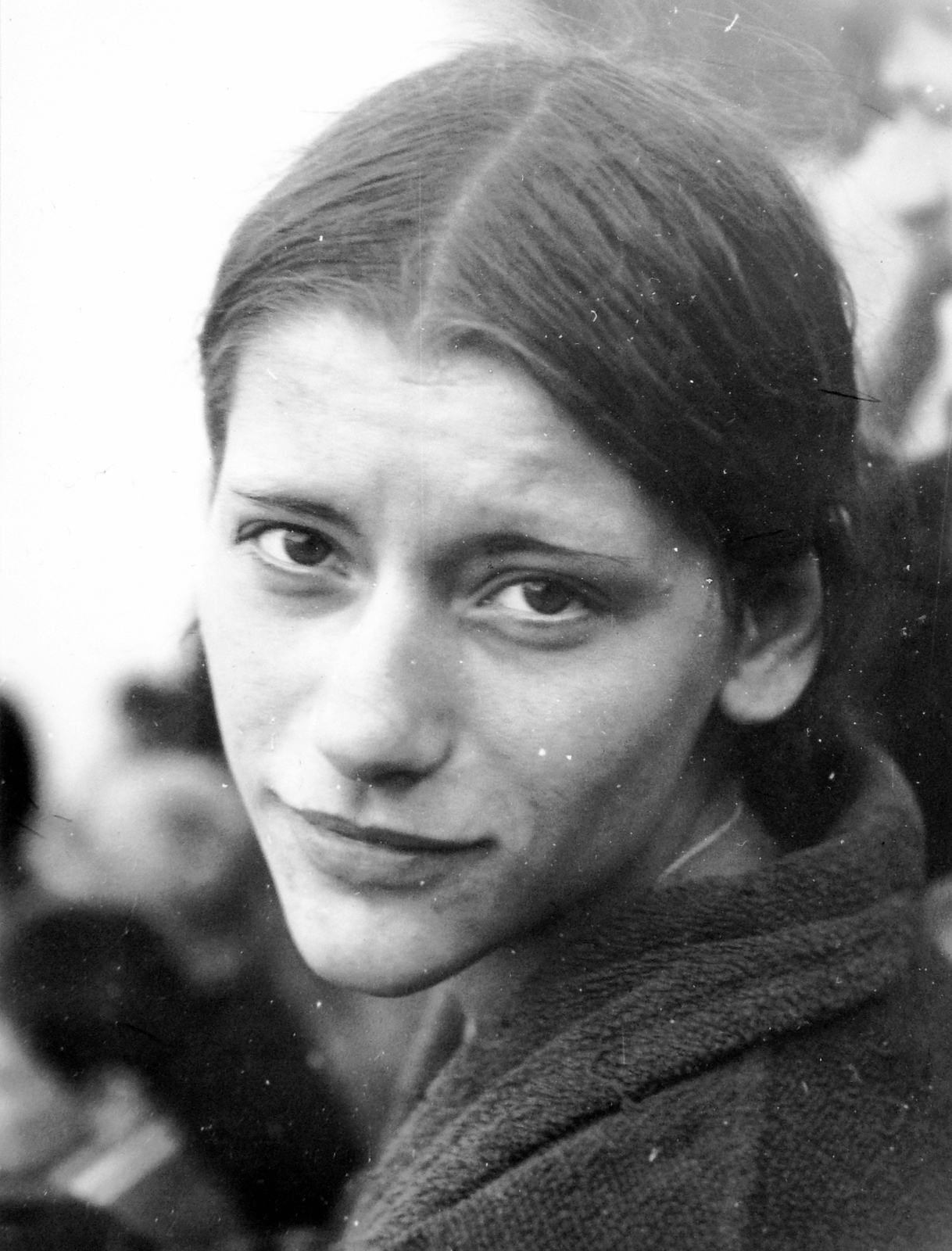 1971, Fortepan, portrait, looking back, girl, Fortepan #6378