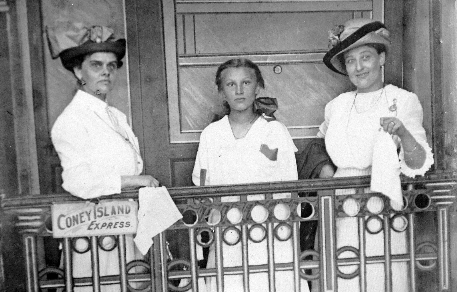 Amerikai Egyesült Államok, New York, (Brooklyn) Coney Island., 1915, Fortepan, csoportkép, Fortepan #6384