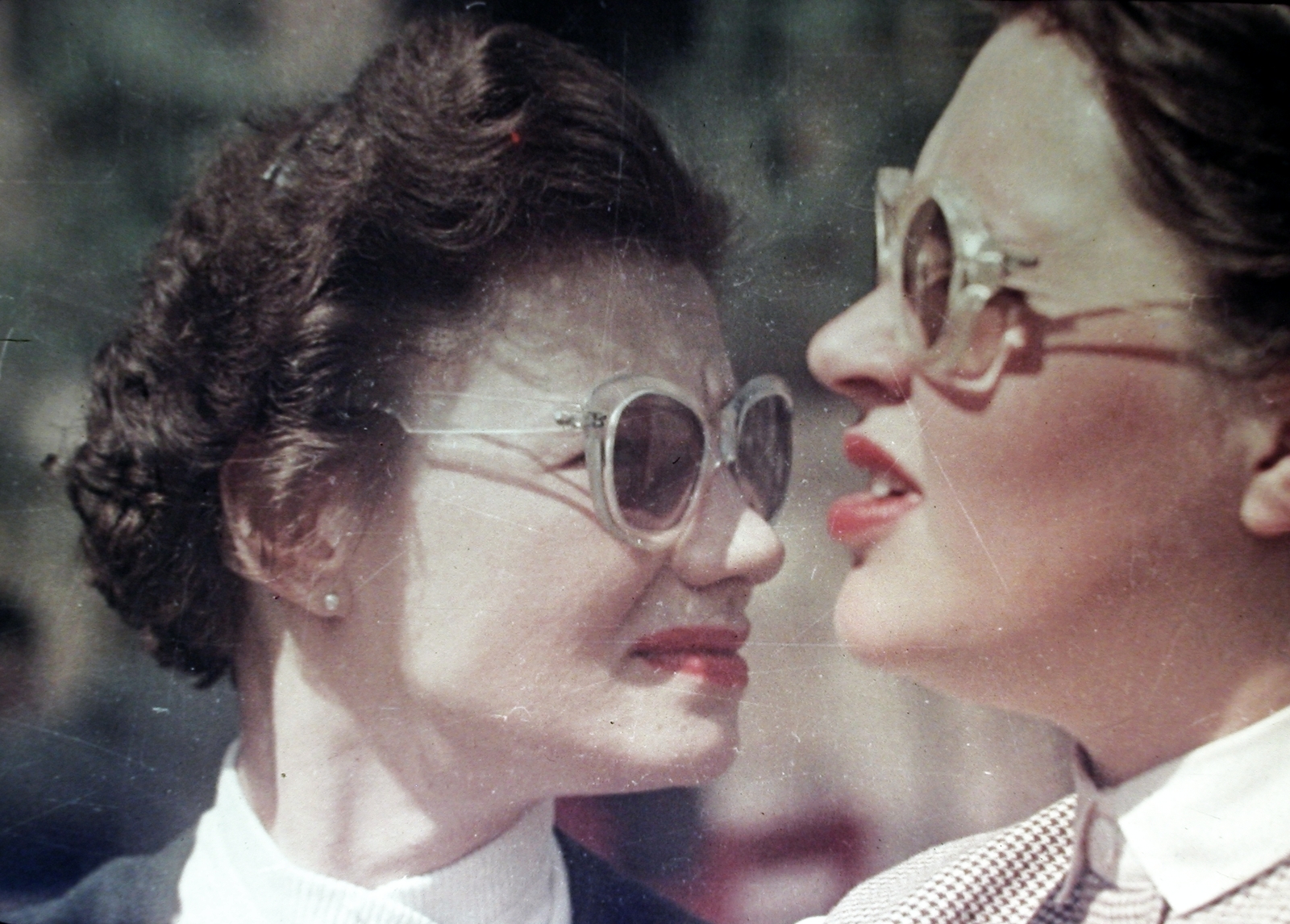 1949, Fortepan, portrait, colorful, shades, woman, Fortepan #644