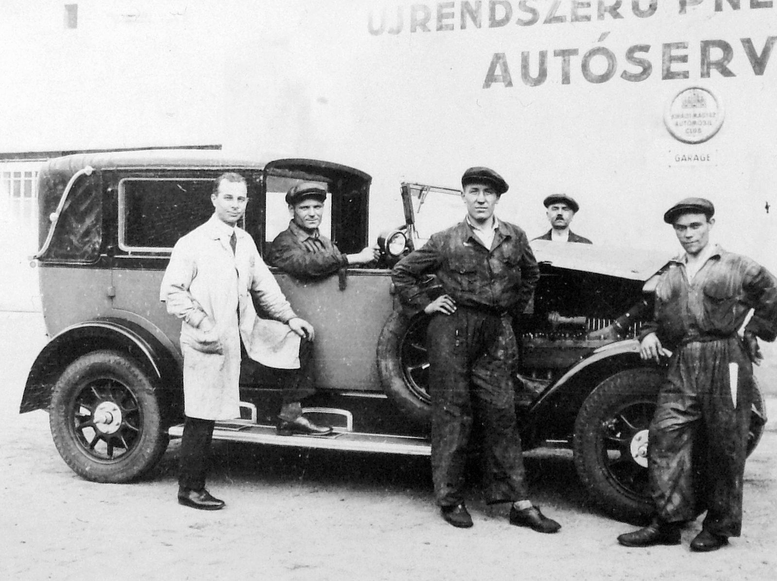 Magomobil személygépkocsi., 1935, Fortepan, Hungarian brand, szervíz, automobile, MÁG-brand, Fortepan #6442