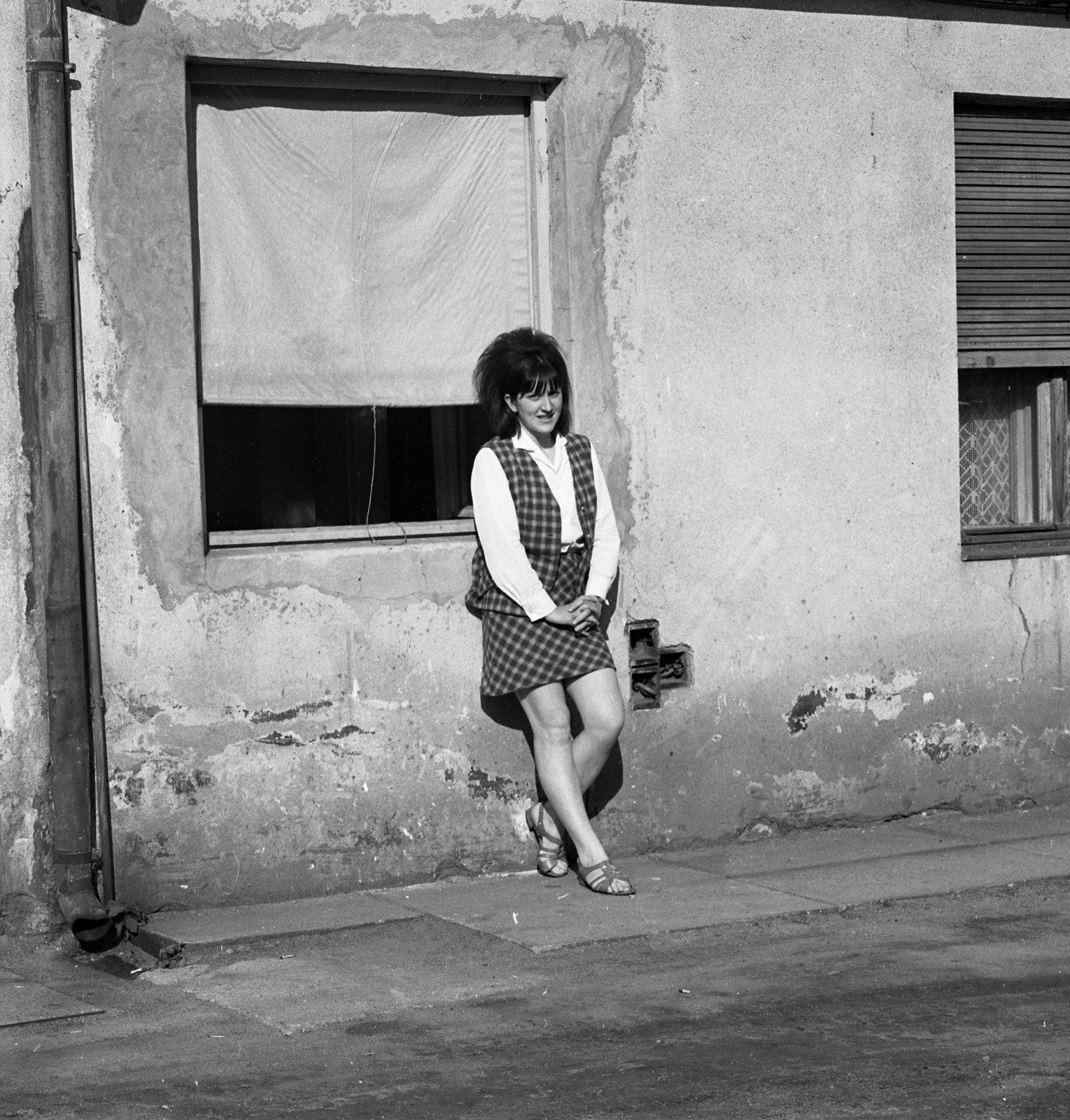 Hungary, 1972, Magyar Rendőr, poverty, Fortepan #65901