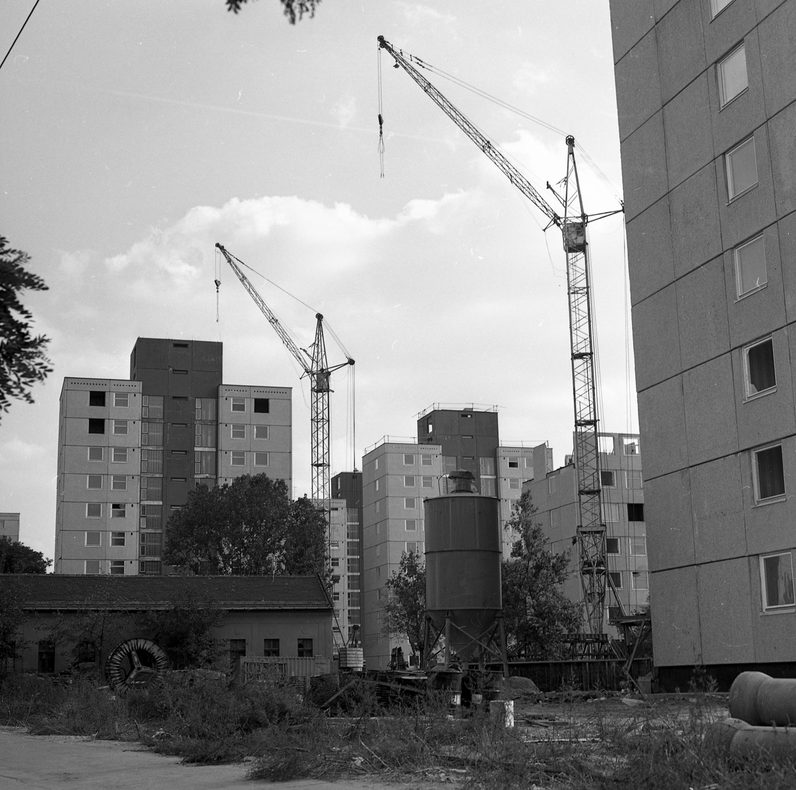 Magyarország, Budapest XIX., Kazinczy utca és Üllői út (Vörös Hadsereg útja) közötti házak a Toldy utca felől nézve., 1976, Magyar Rendőr, Budapest, Fortepan #66265