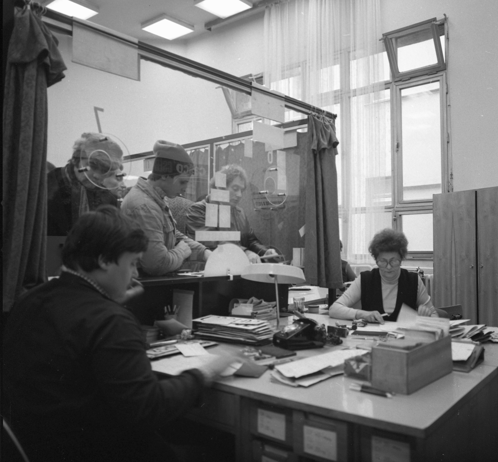 Magyarország, Budapest XIV., Hungária körút 149., BRFK Közlekedésrendészeti Osztály., 1981, Magyar Rendőr, Budapest, Fortepan #66699