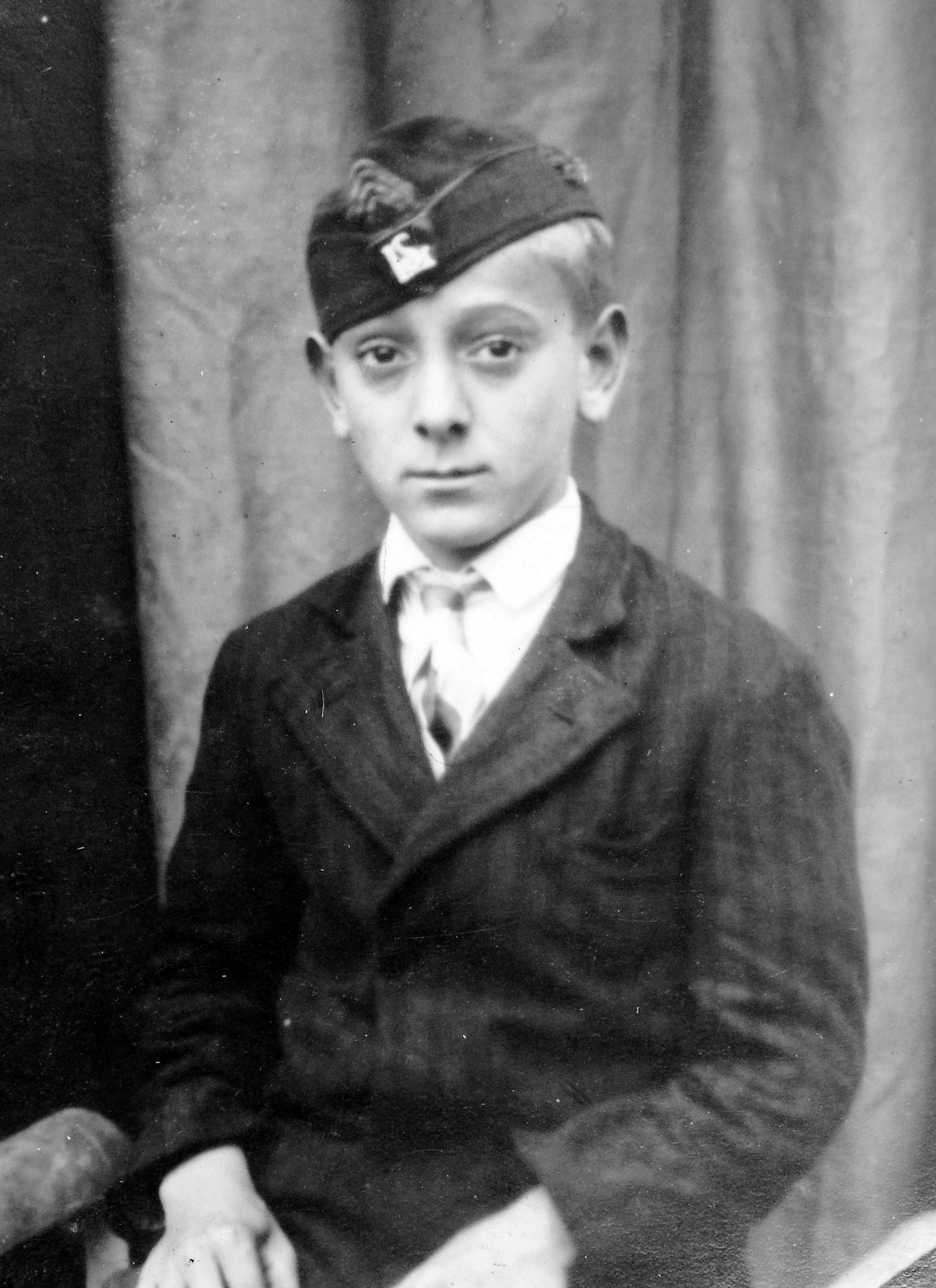 1931, Fortepan, portrait, boy, caps, Fortepan #6697