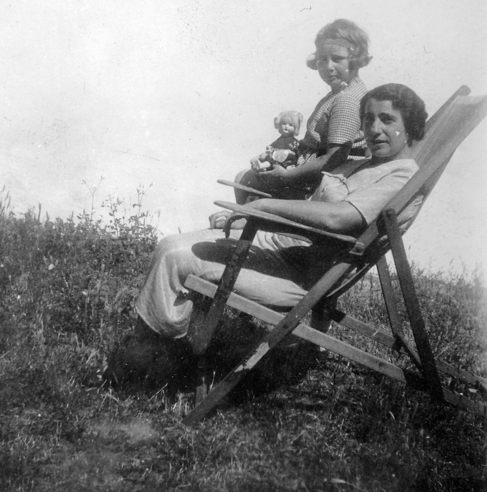 1937, Fortepan, baba, nyugágy, Fortepan #6699