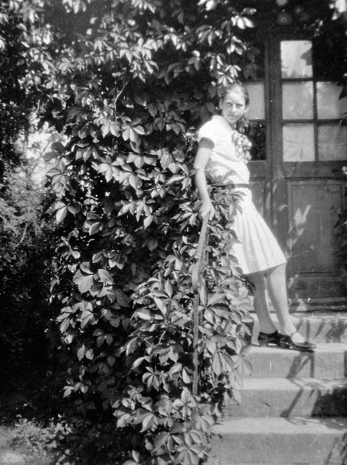 1943, Fortepan, garden, woman, Fortepan #6820