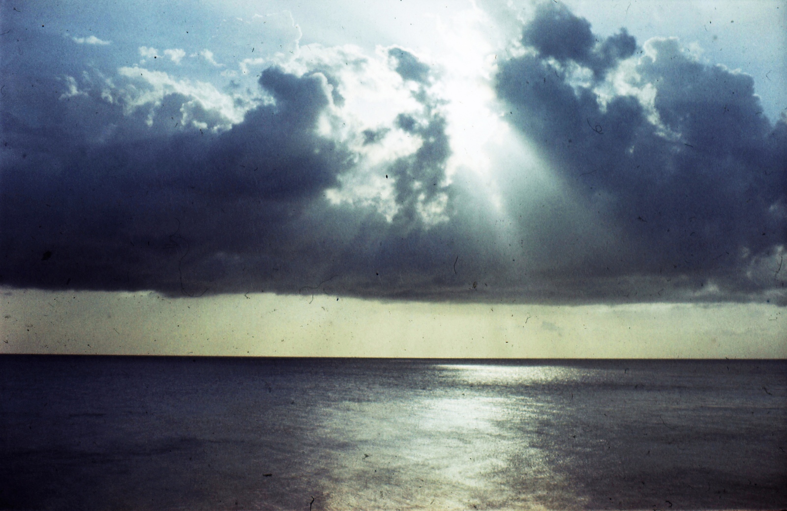 Cuba, Havana, kilátás a tengerre a város környékén., 1974, Mészáros Zoltán, colorful, clouds, Fortepan #69760