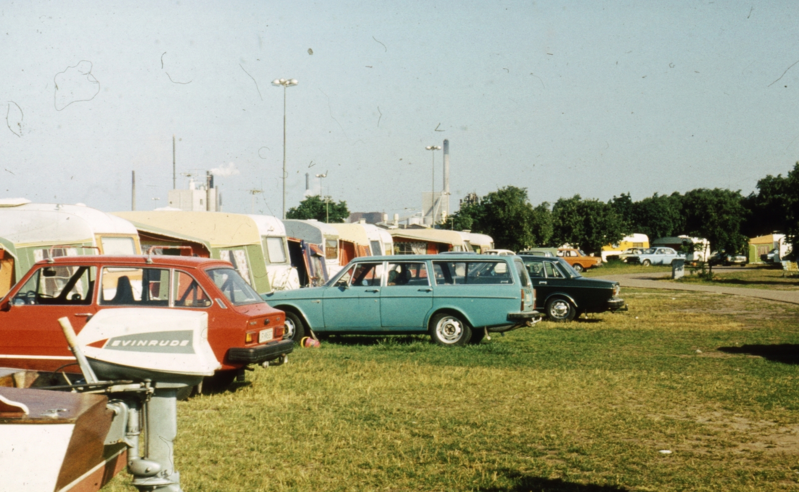 1976, A R, camping, Fortepan #69789