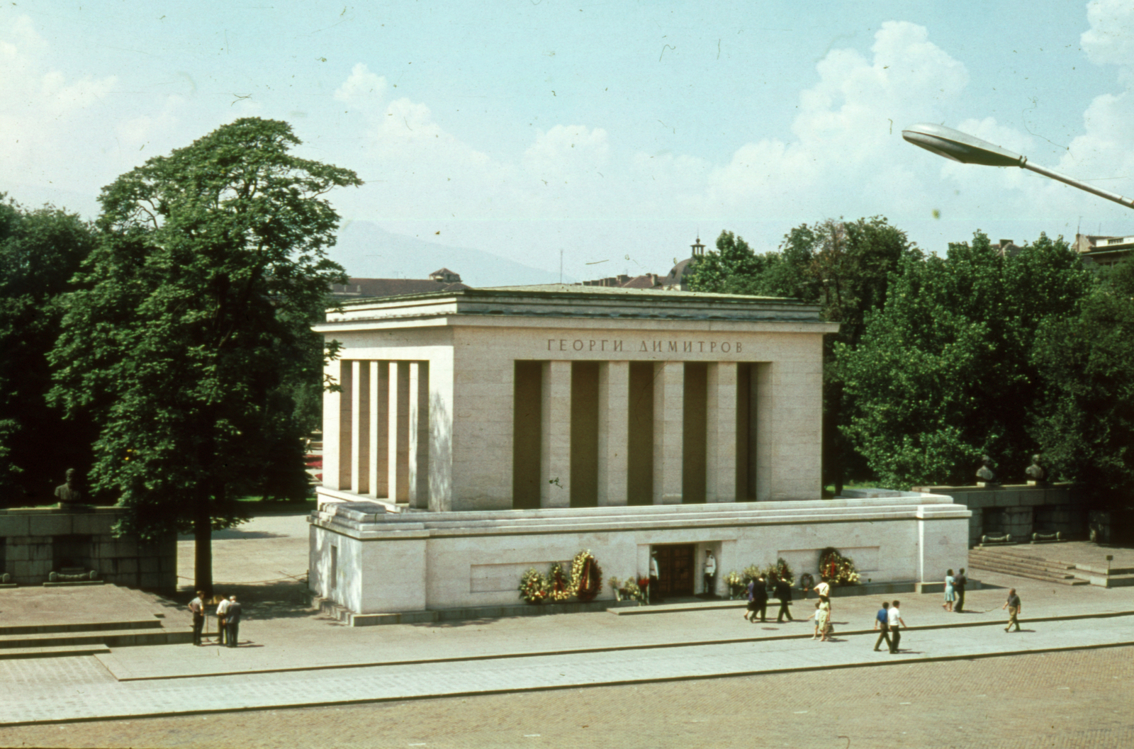 Bulgaria, Sofia, Georgi Dimitrov mauzóleuma., 1968, A R, colorful, mausoleum, Georgi Ovcharov-design, Racho Ribarov-design, Ivan Danchov-design, Fortepan #69811