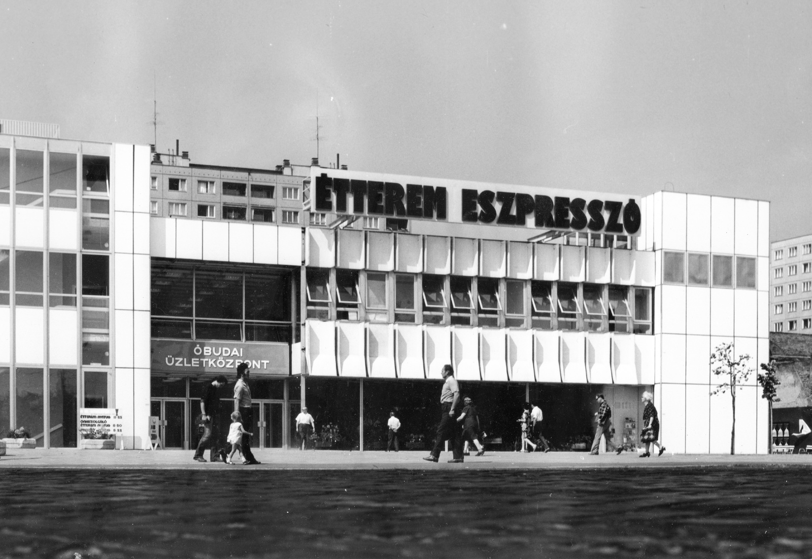Hungary, Óbuda, Budapest III., Flórián tér, Flórián üzletközpont., 1976, Fortepan, Budapest, Fortepan #69881
