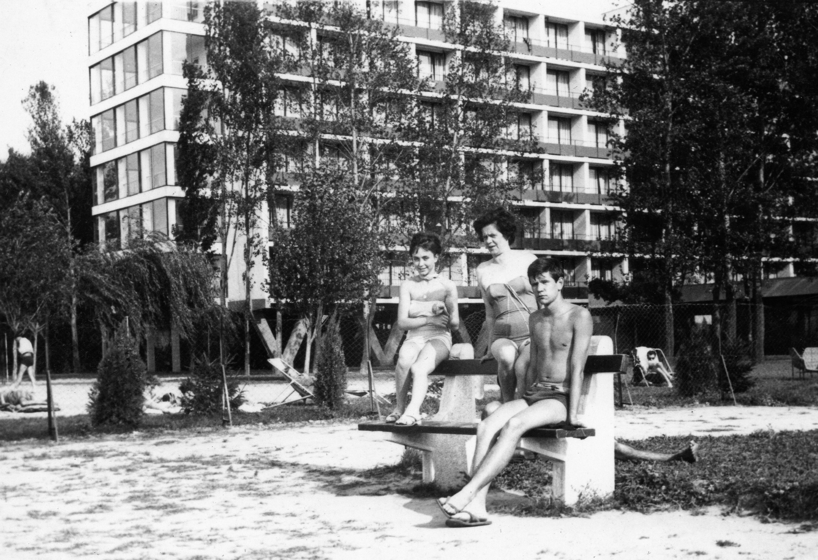 Magyarország,Balaton, Siófok, Hotel Balaton., 1966, Fortepan, szálloda, Fortepan #70269