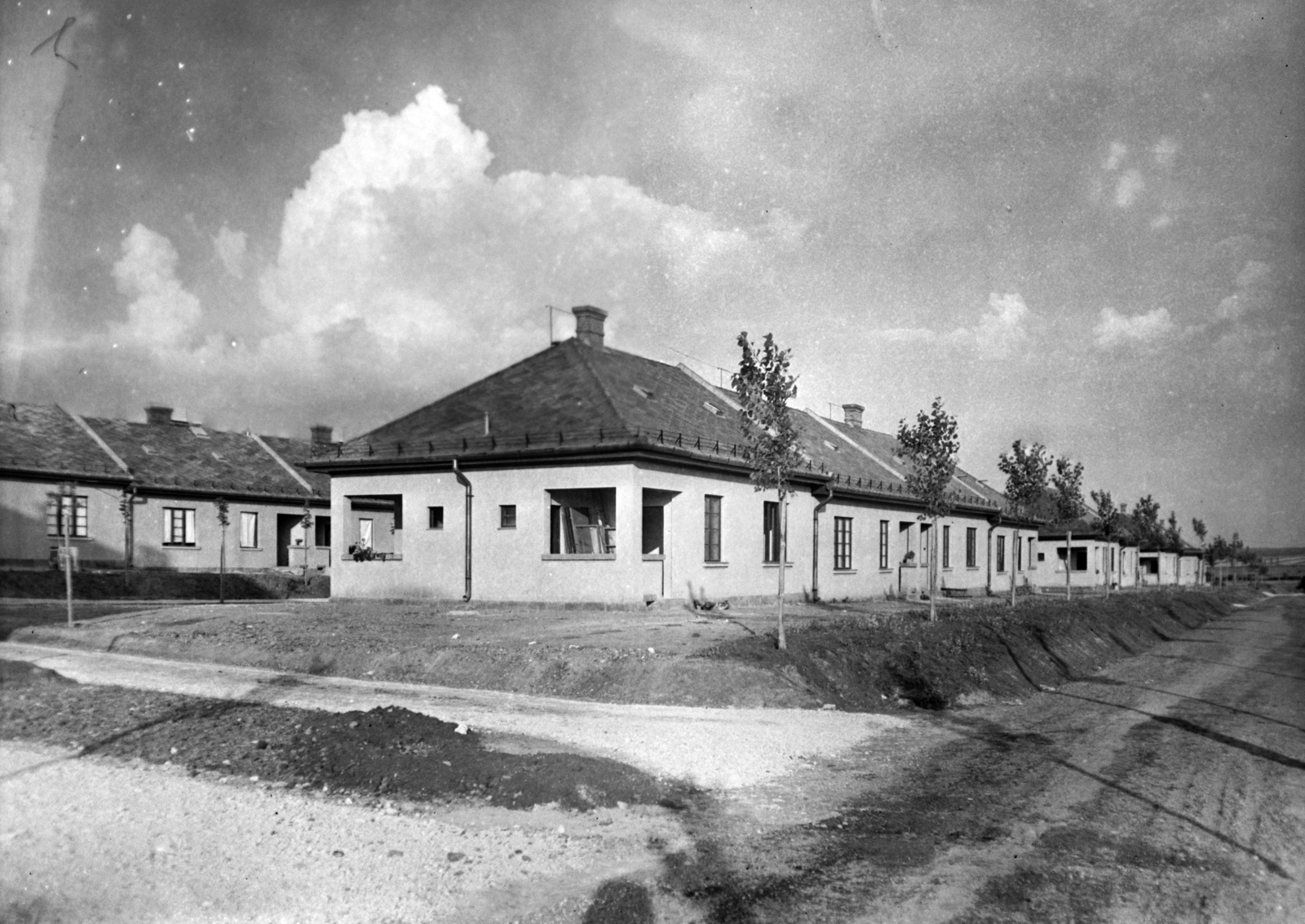1940, Veszprém Megyei Levéltár/Kozelka Tivadar, Kozelka Tivadar, blocks, Fortepan #70568