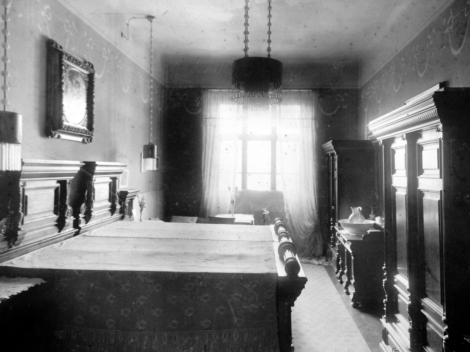 1911, Fortepan, furniture, bed, Fortepan #7088