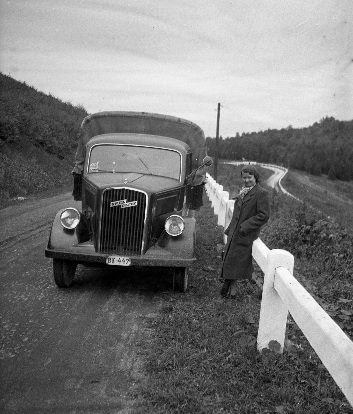 1939, Lissák Tivadar, Opel-brand, commercial vehicle, number plate, Fortepan #71252