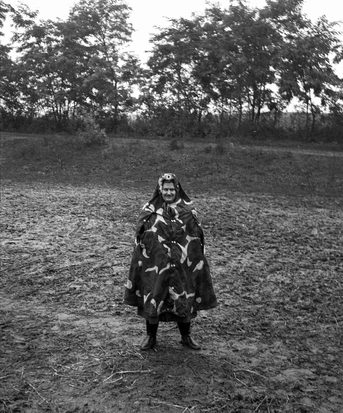 1939, Lissák Tivadar, camouflage pattern, ground cloth, Fortepan #71261