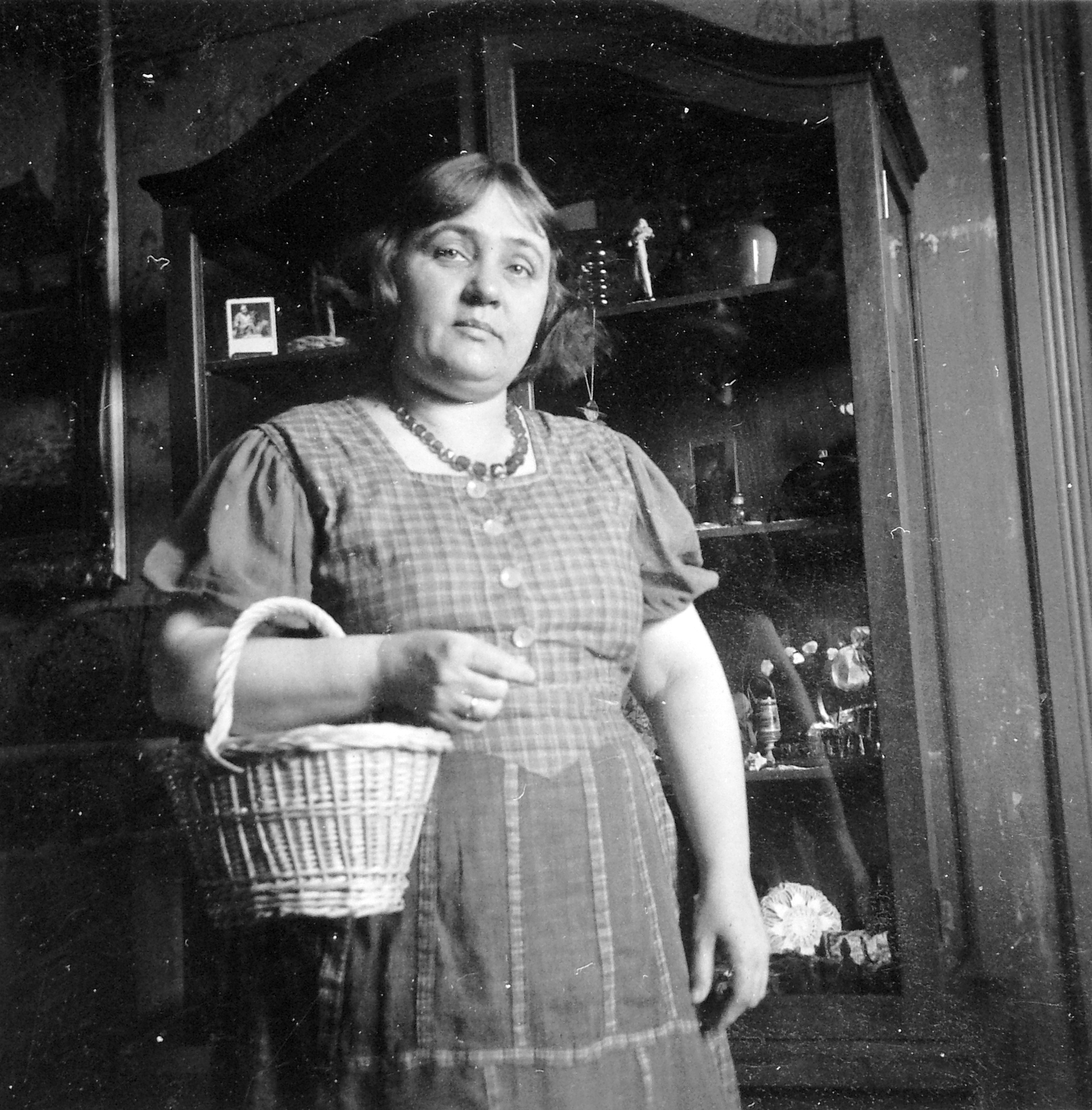 1935, Fortepan, basket, lady, Fortepan #7137