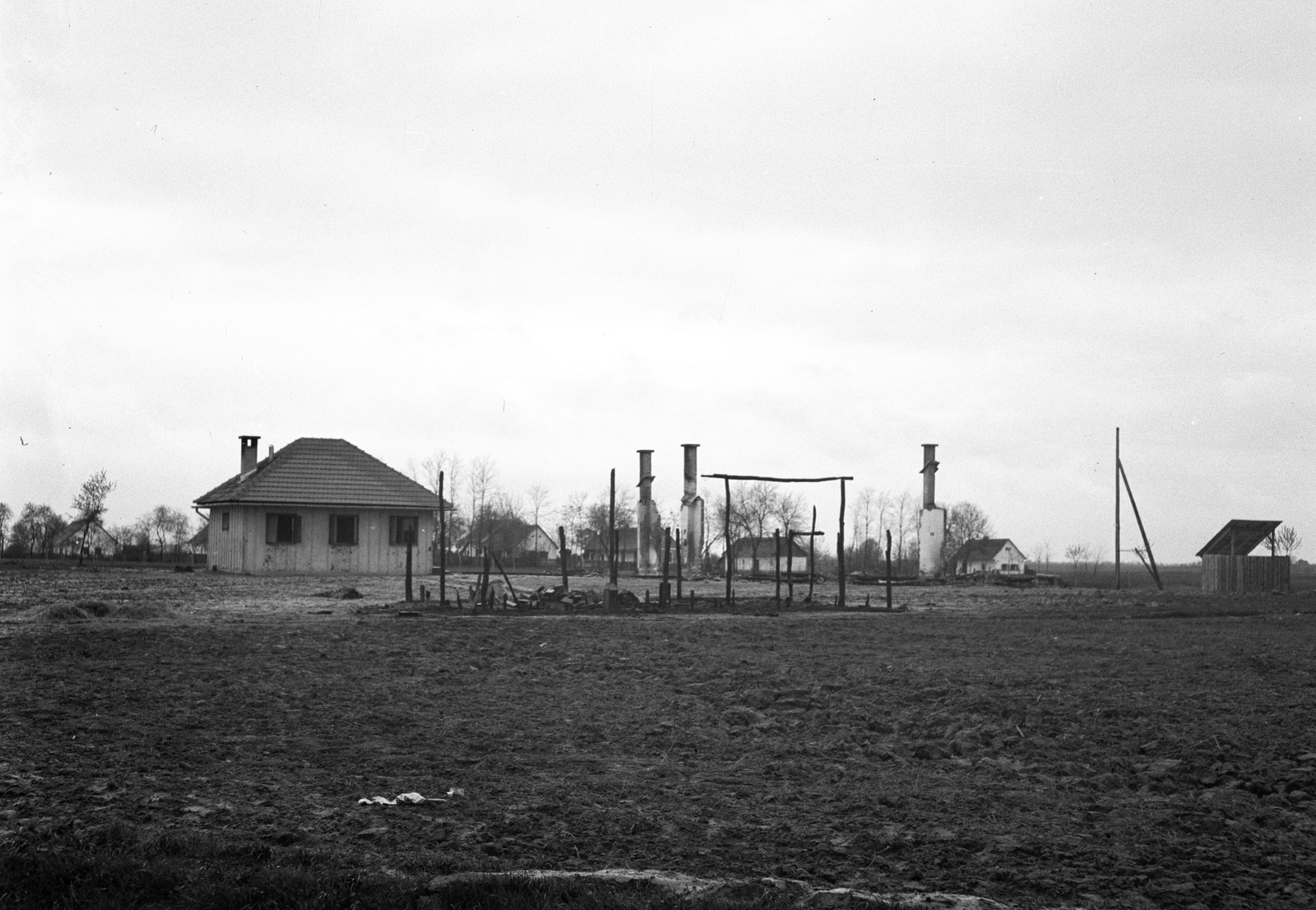 1941, Lissák Tivadar, picture, ruins, Fortepan #71505