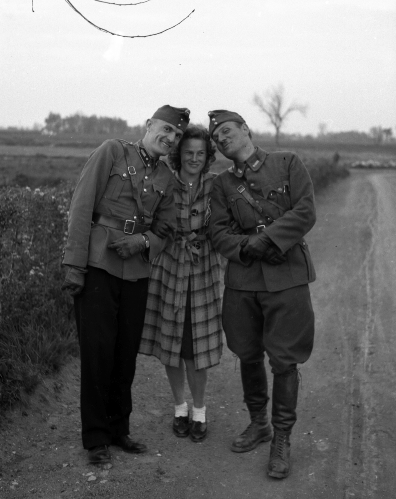 1941, Lissák Tivadar, mosoly, katona, Fortepan #71565